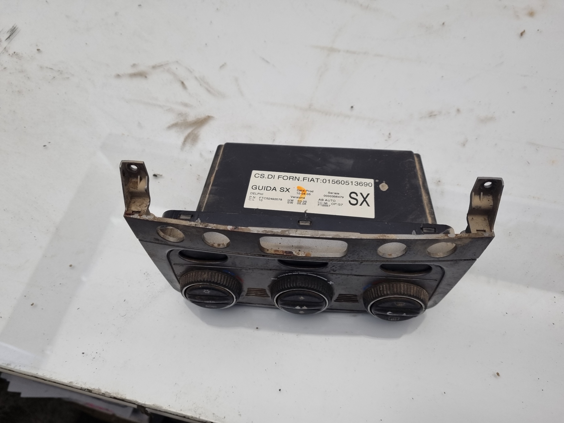 MANDO CLIMATIZADOR ALFA ROMEO GT 937A5000