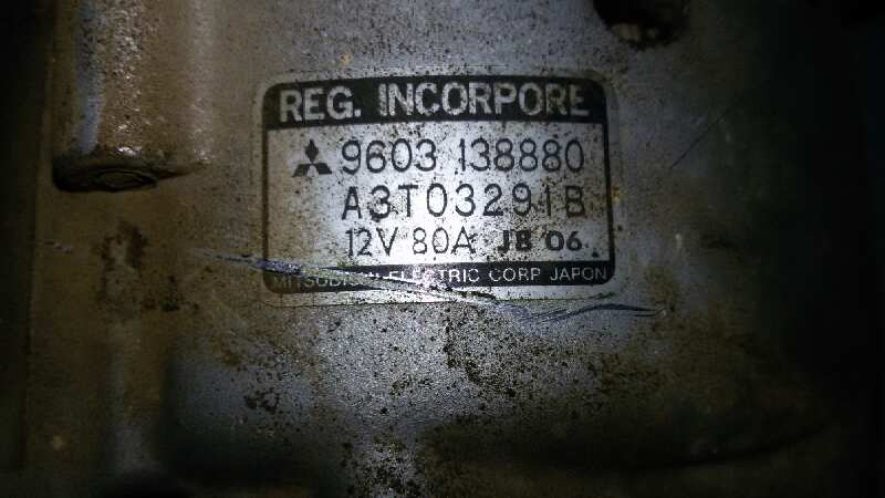 ALTERNADOR PEUGEOT 405 D2D