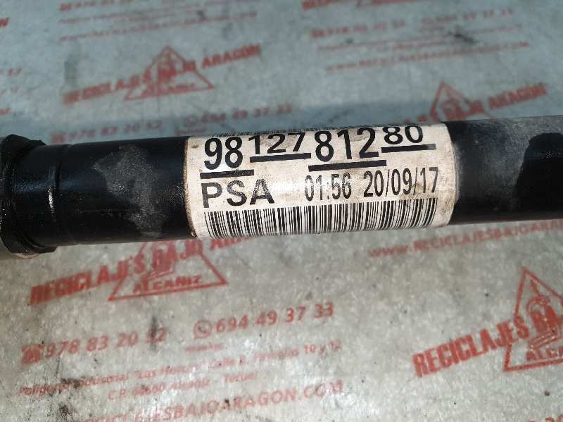 TRANSMISION DELANTERA DERECHA PEUGEOT 307 BERLINA  NFUTU5JP4