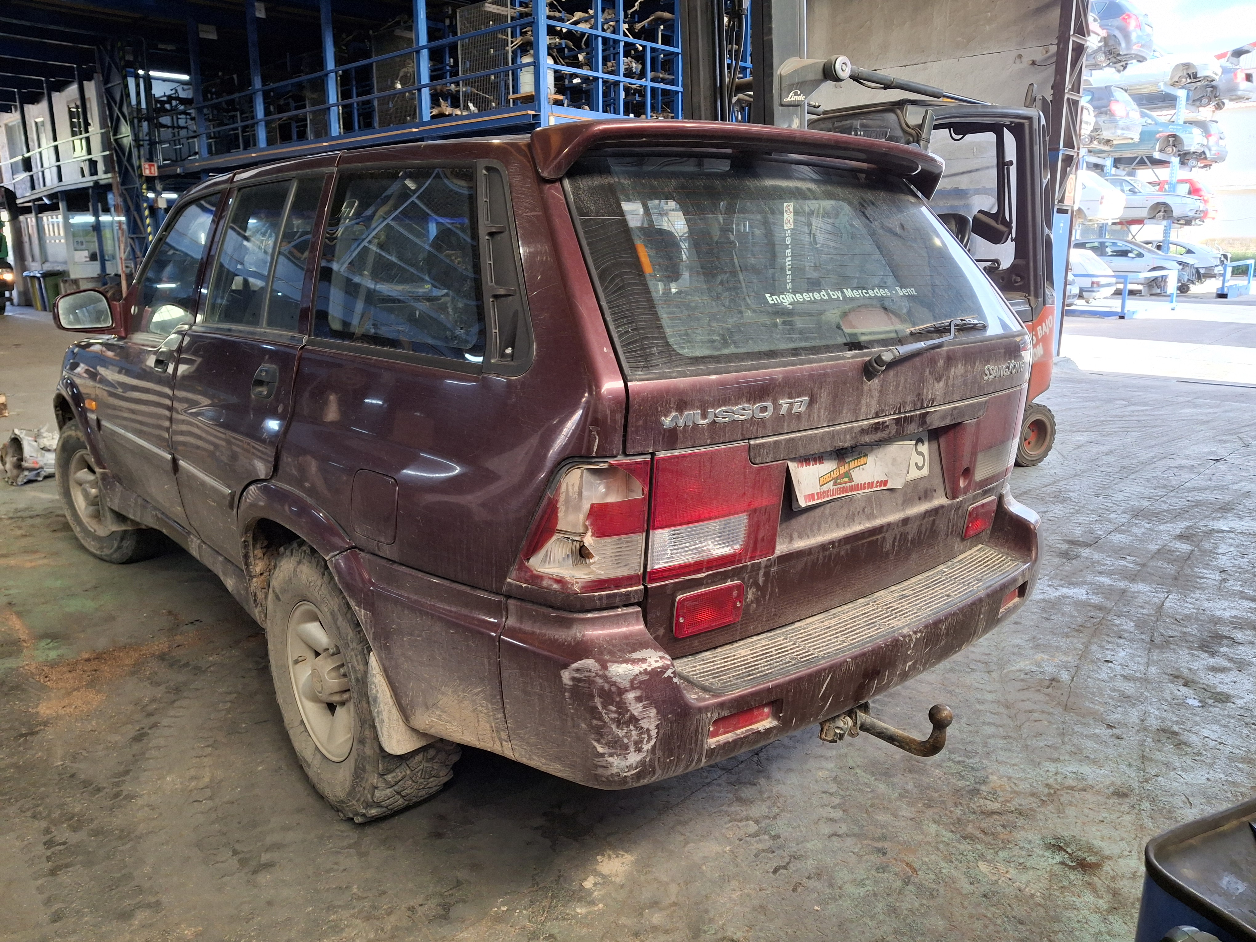  SSANGYONG MUSSO (FJ) 2.3 TDiC A las 4 ruedas