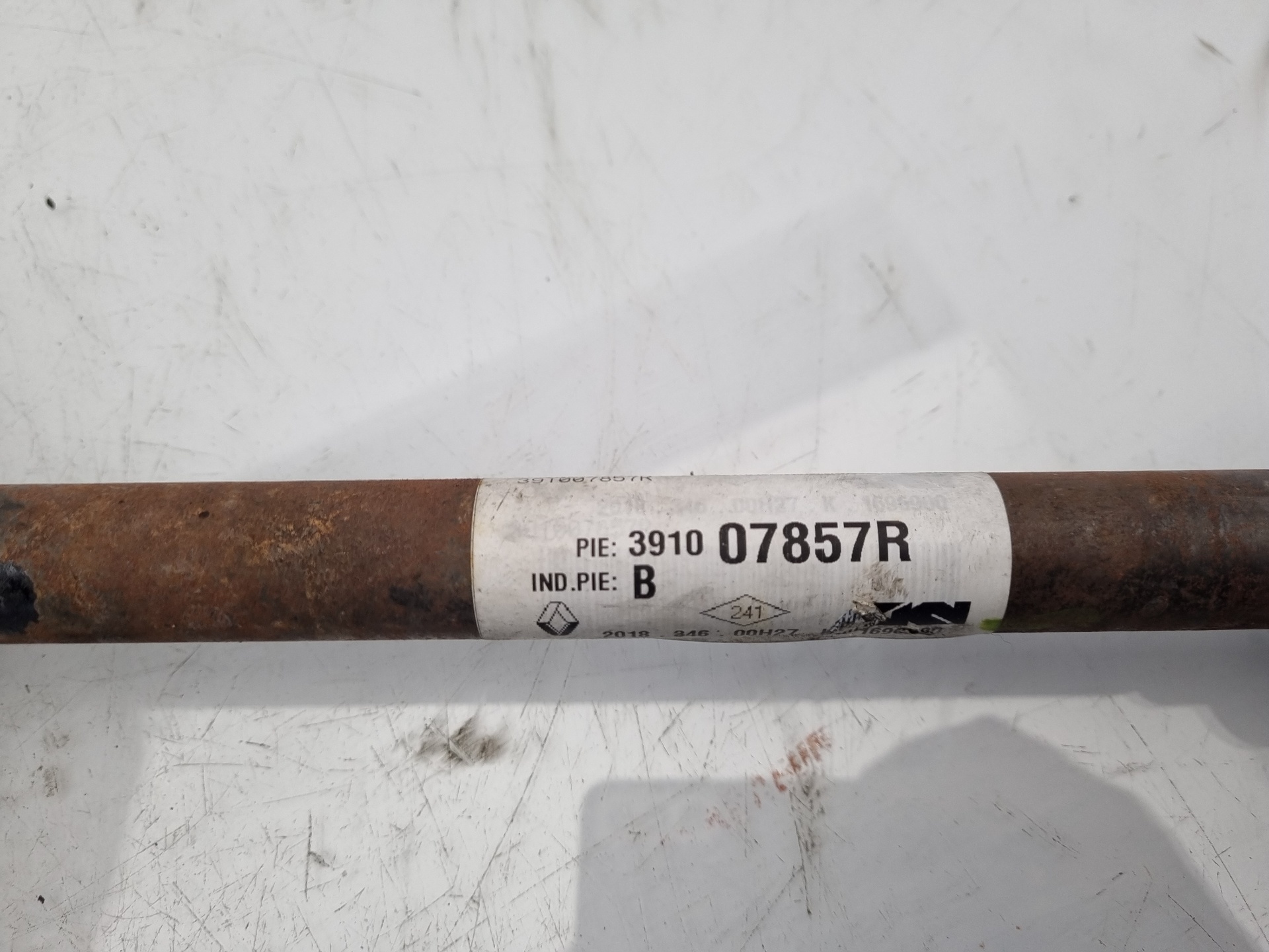 TRANSMISION DELANTERA DERECHA DACIA SANDERO H4B B4