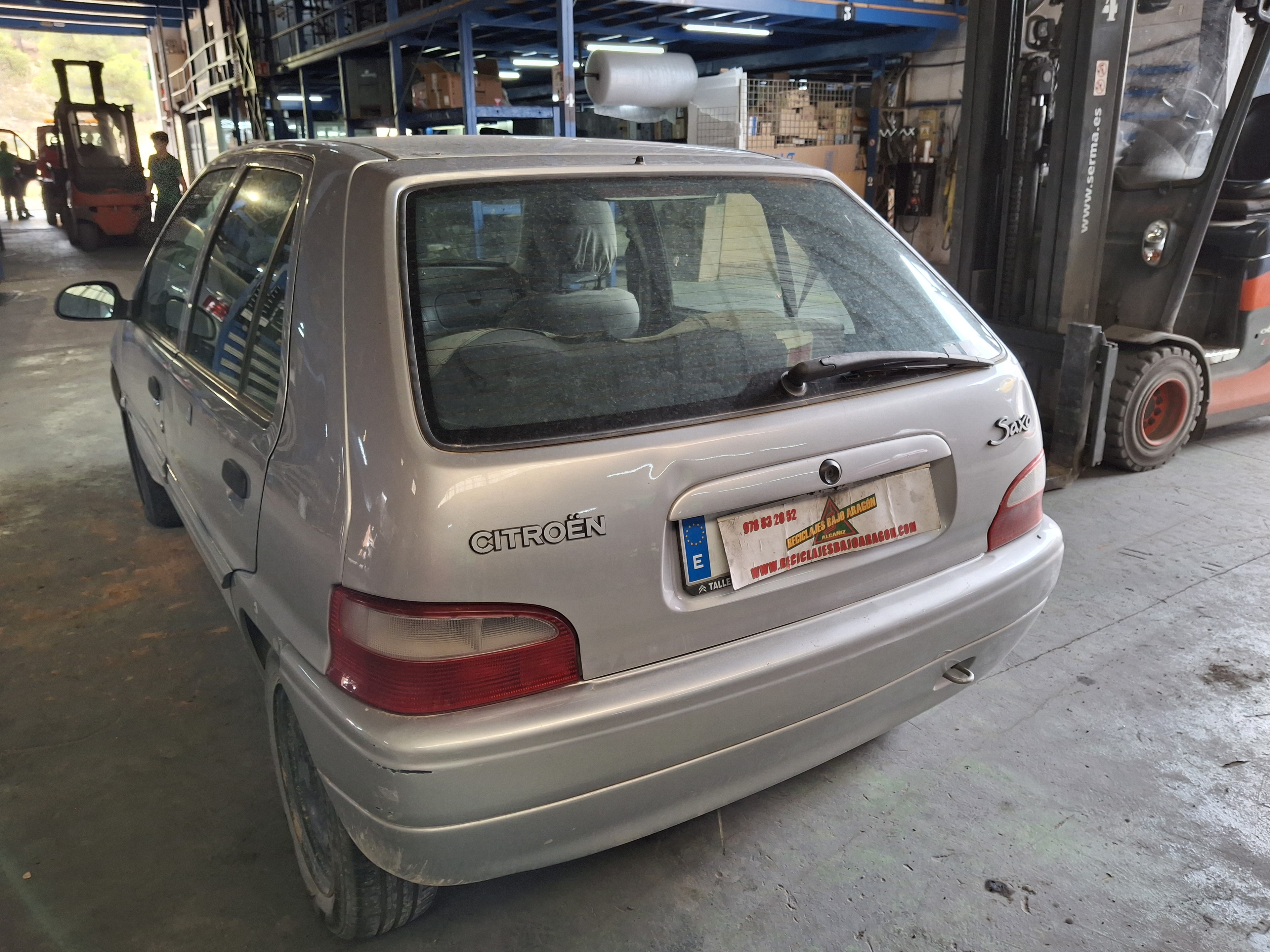 CINTURON SEGURIDAD DEL. IZQ. CITROEN SAXO 