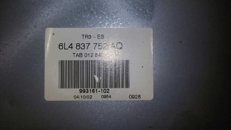 ELEVALUNAS DELANTERO DERECHO SEAT CORDOBA BBY