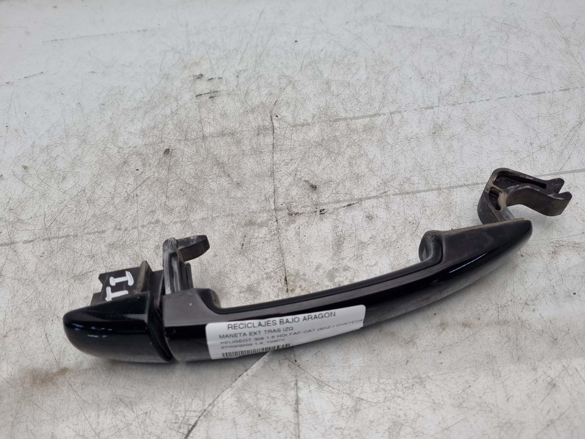 MANETA EXT TRAS IZQ PEUGEOT 308 9HZ