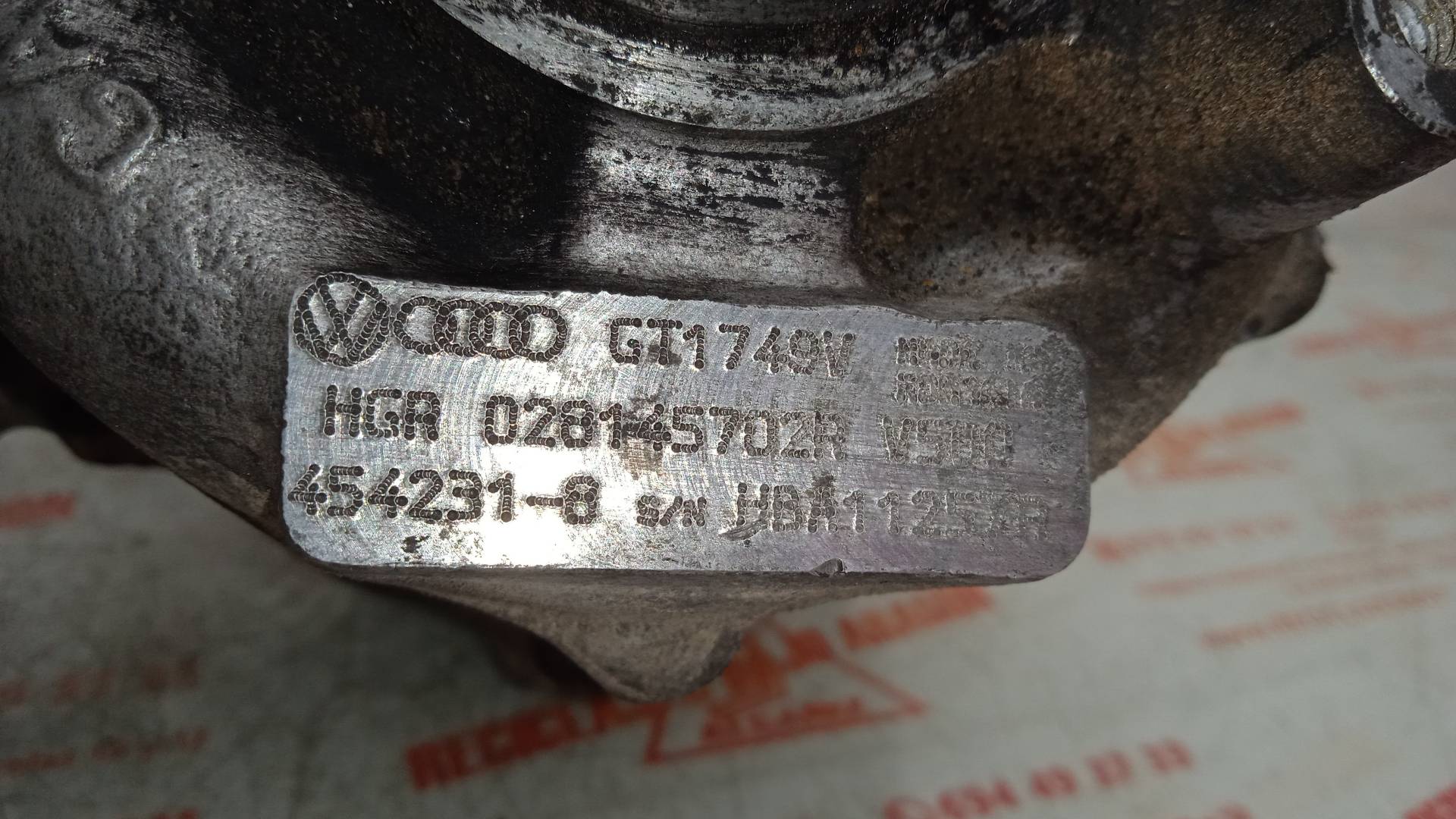 TURBOCOMPRESOR VOLKSWAGEN PASSAT AVB