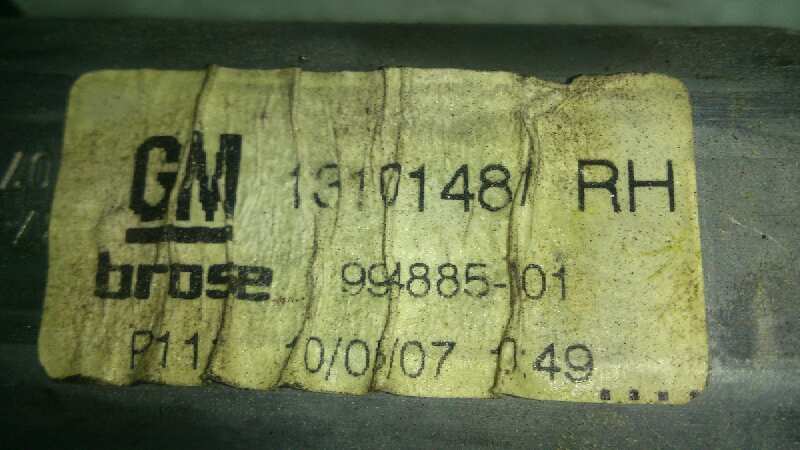 ELEVALUNAS DELANTERO DERECHO OPEL ASTRA Z17DTH