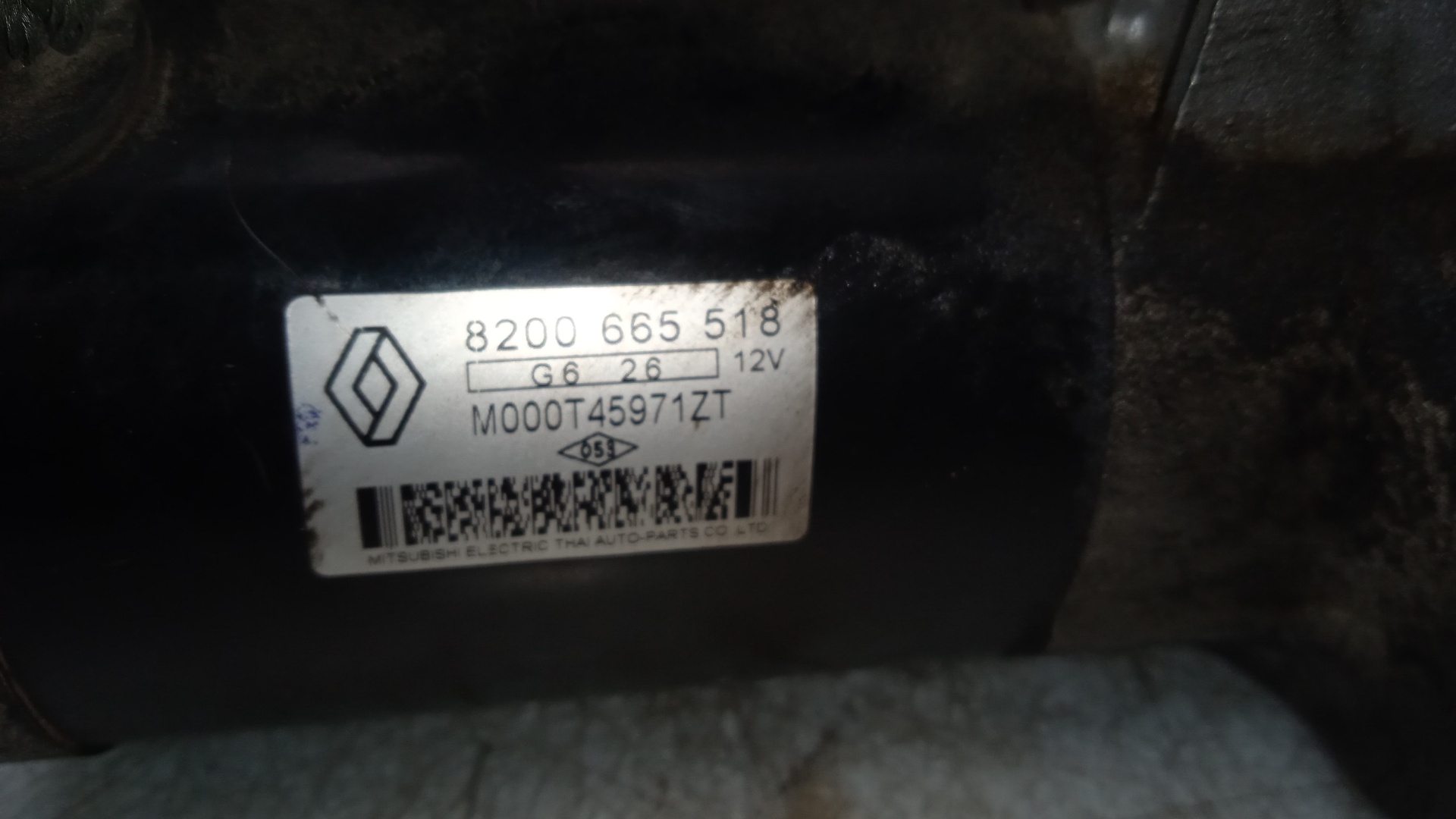 MOTOR ARRANQUE RENAULT GRAND K4M 97