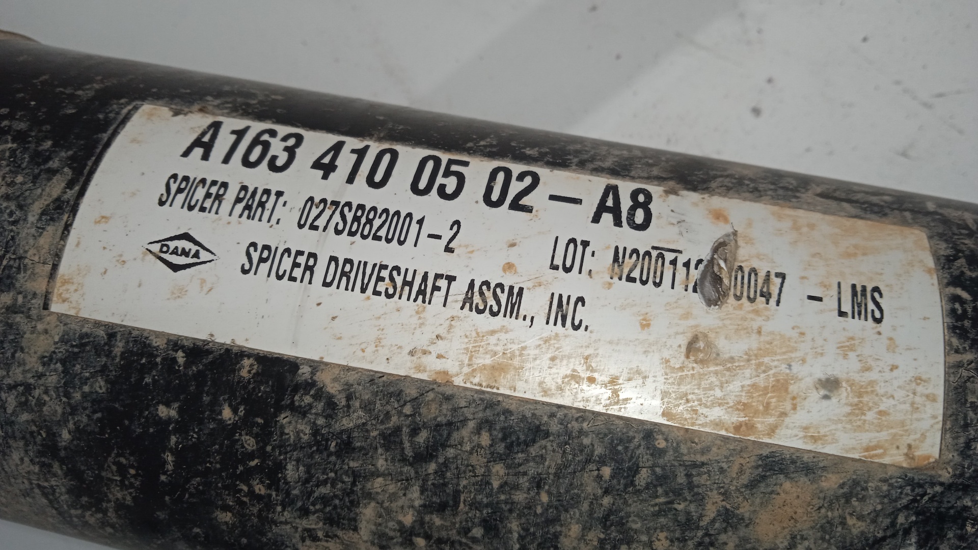 TRANSMISION CENTRAL MERCEDES-BENZ CLASE M 628963