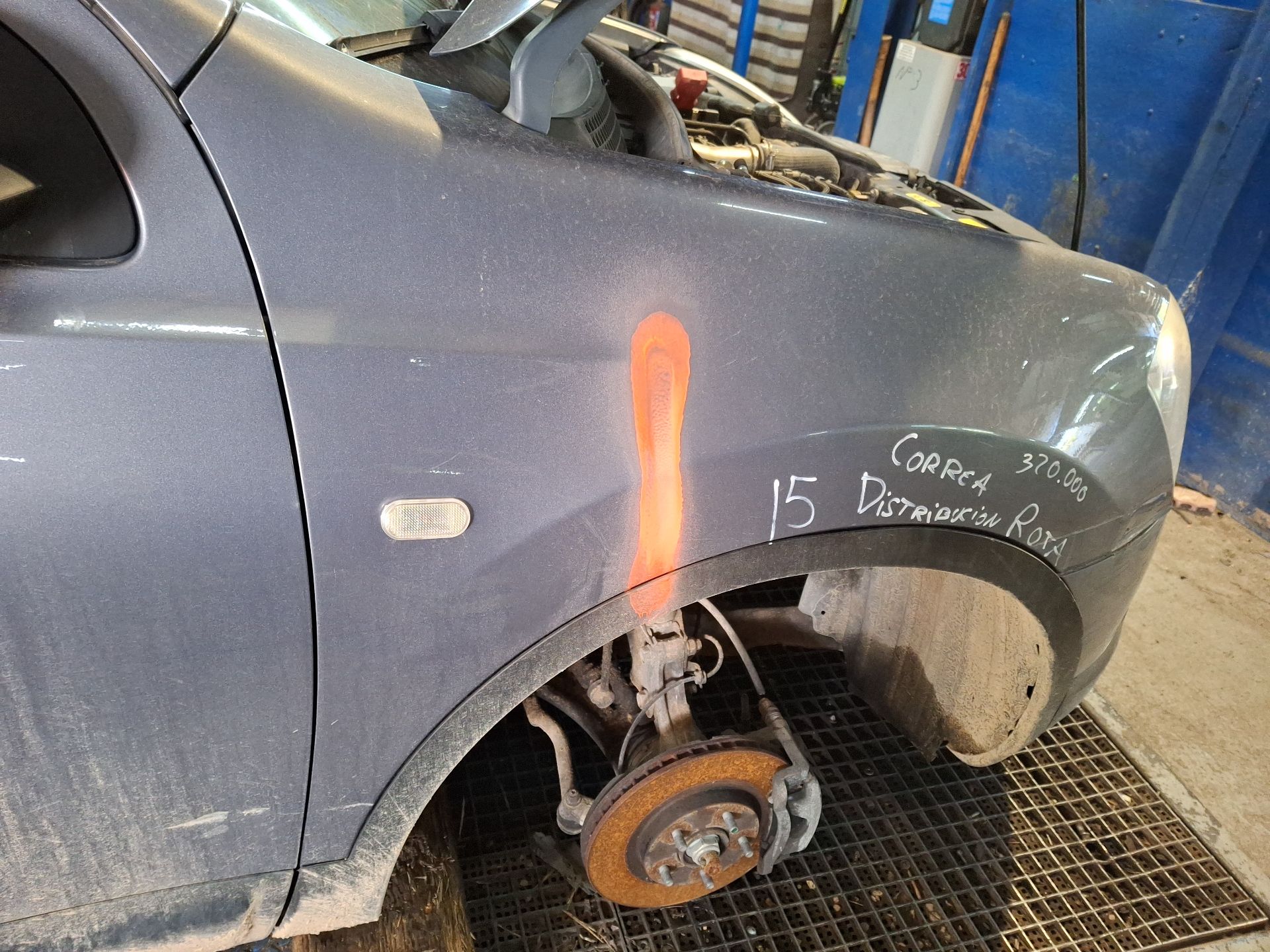 ALETA DELANTERA DERECHA NISSAN QASHQAI 