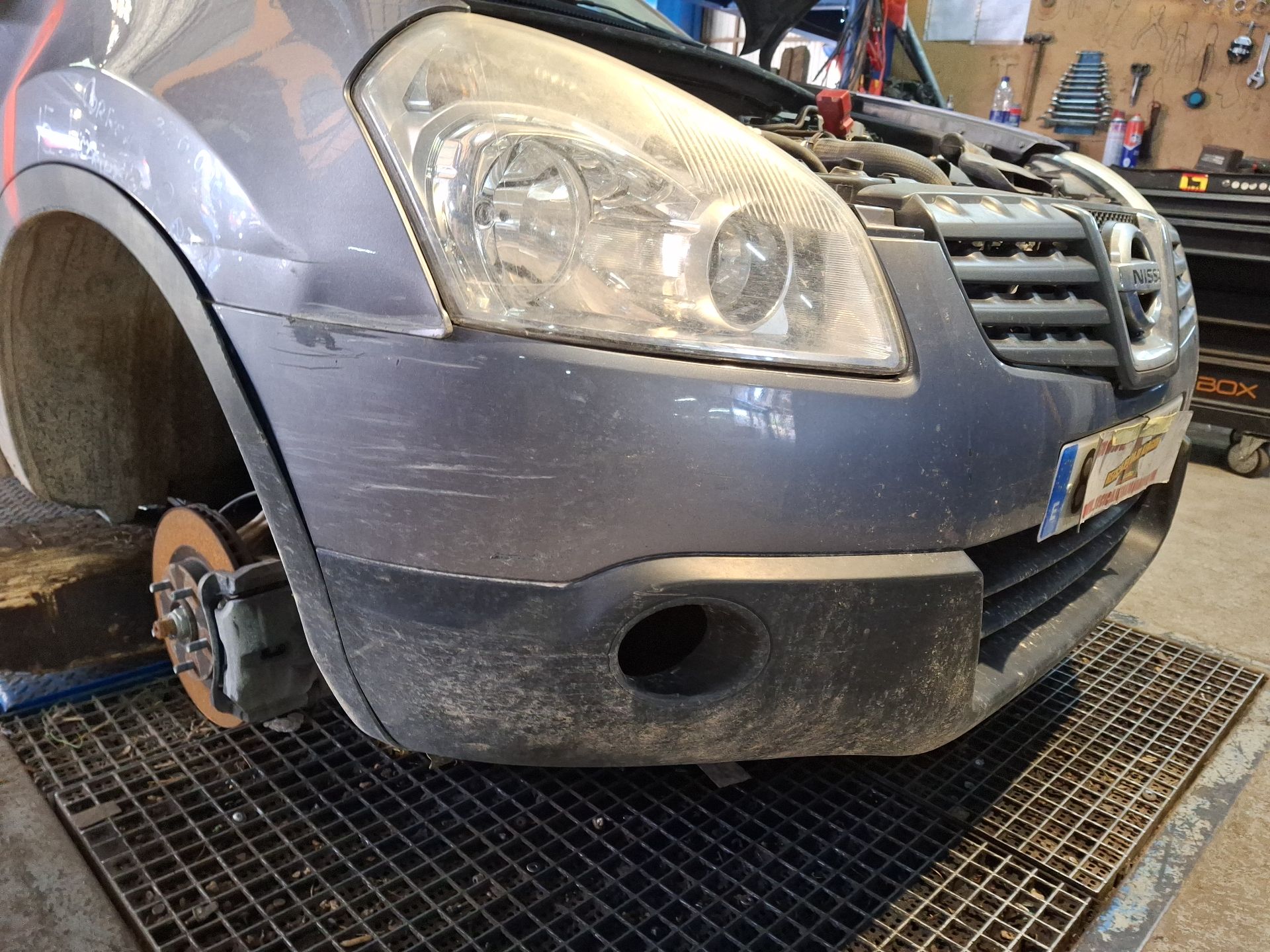 PARAGOLPES DELANTERO NISSAN QASHQAI 