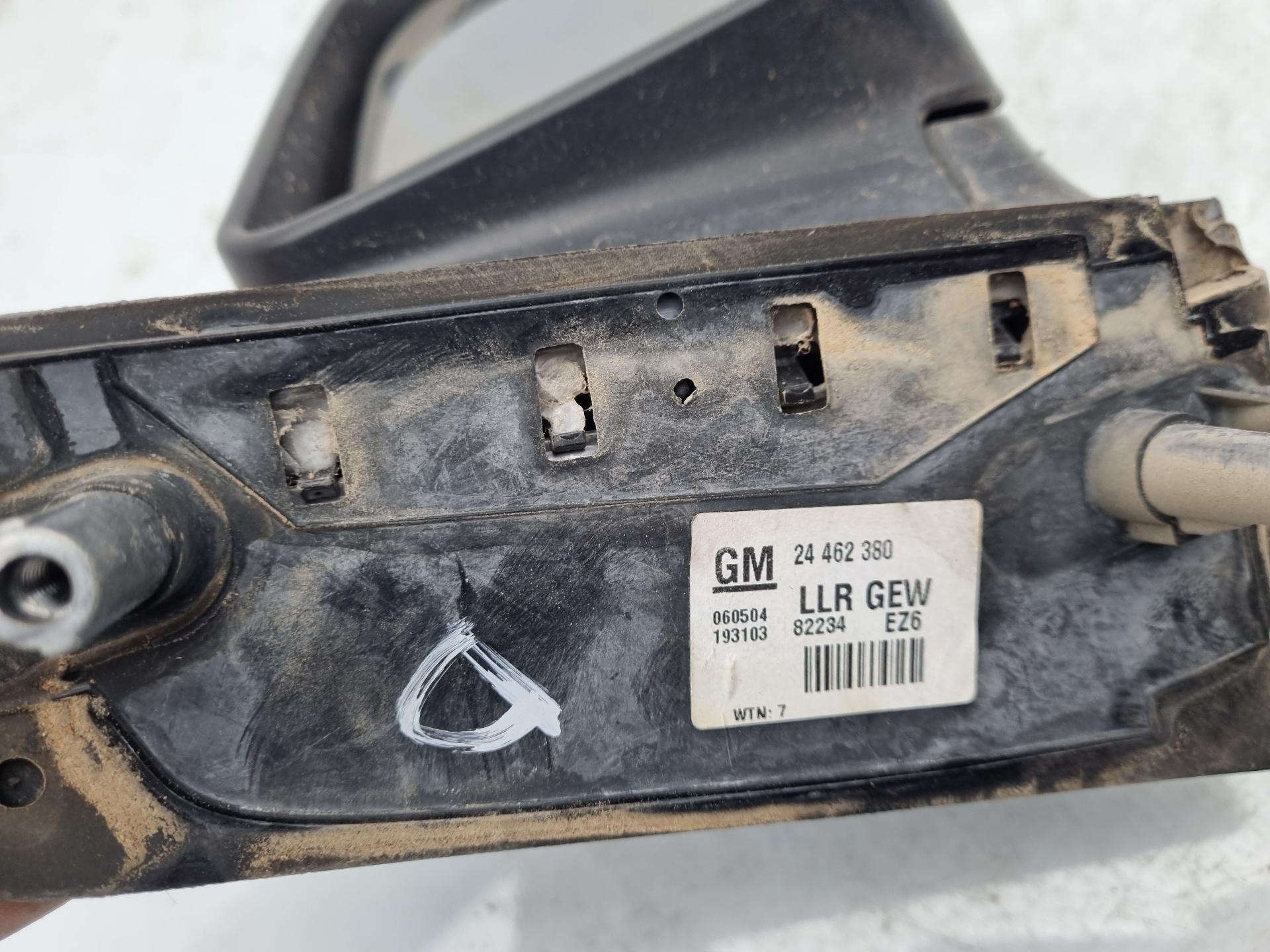 RETROVISOR DERECHO OPEL ZAFIRA Y20DTH