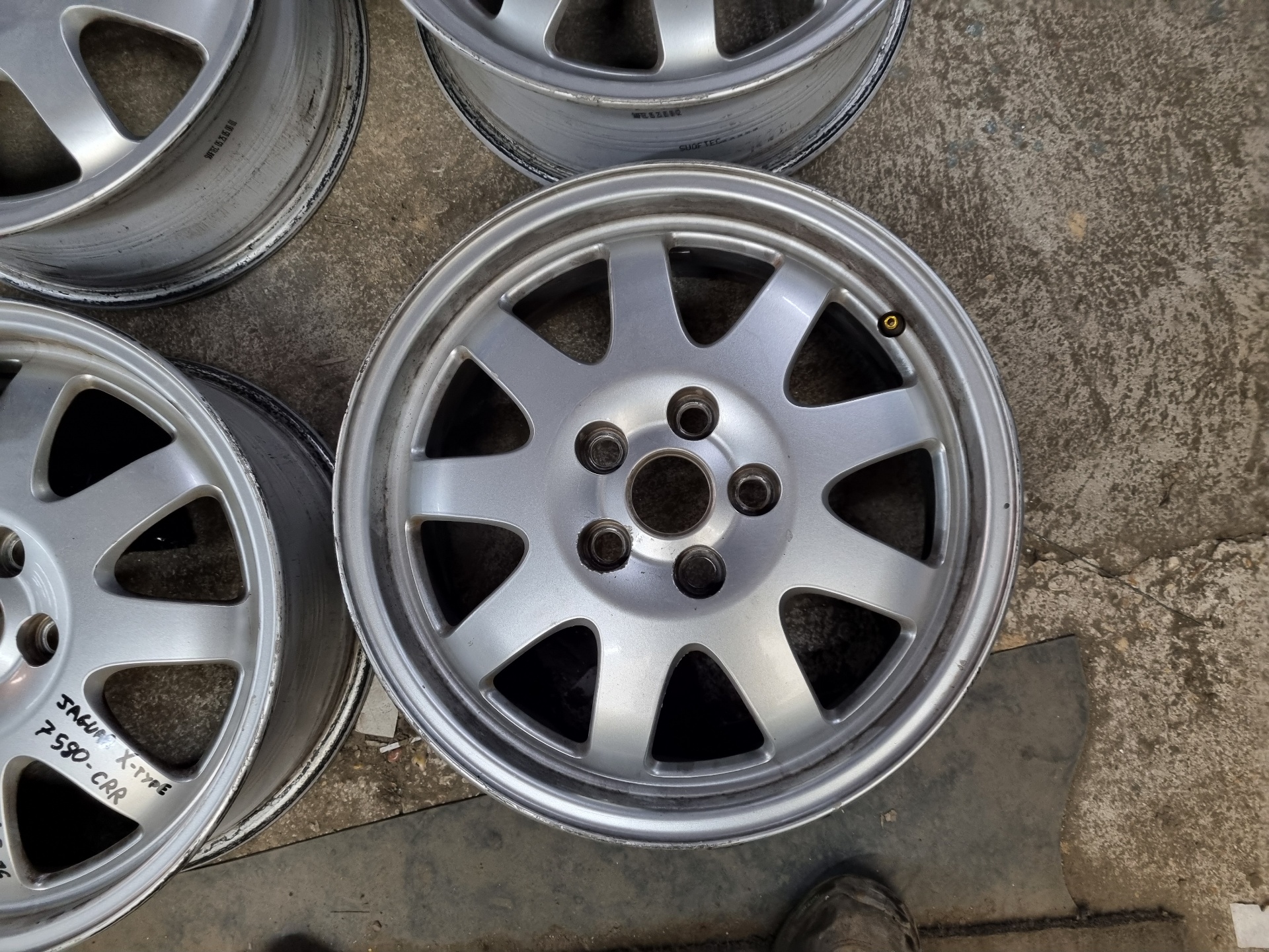 JUEGO LLANTAS JAGUAR X-TYPE 5B