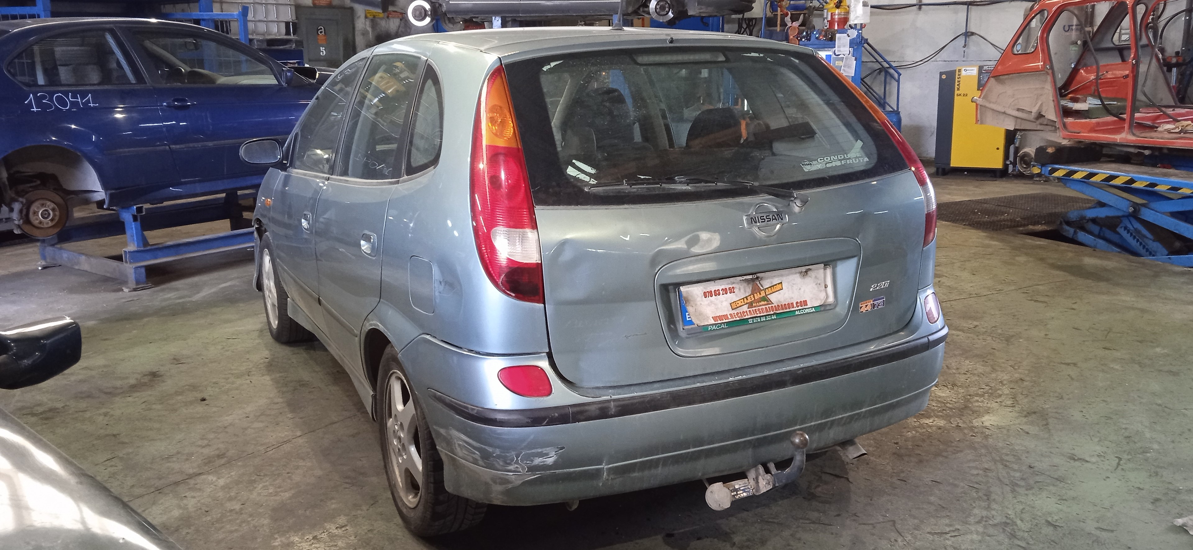 ELEVALUNAS DELANTERO IZQUIERDO NISSAN ALMERA YD22