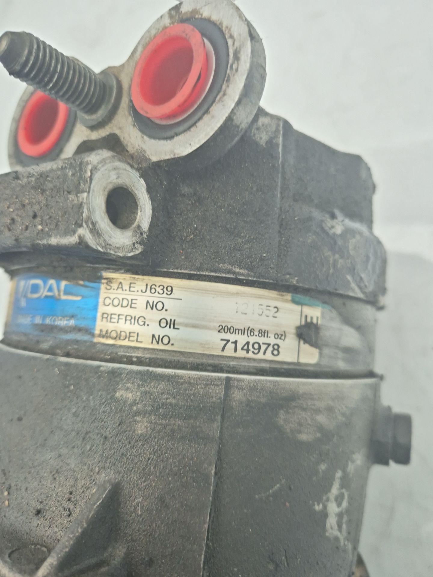 COMPRESOR AIRE ACONDICIONADO CHEVROLET AVEO 