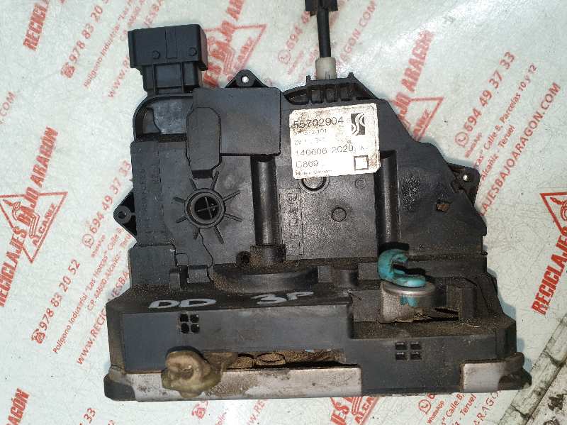 CERRADURA PUERTA DELANTERA DERECHA FIAT GRANDE 199A5000