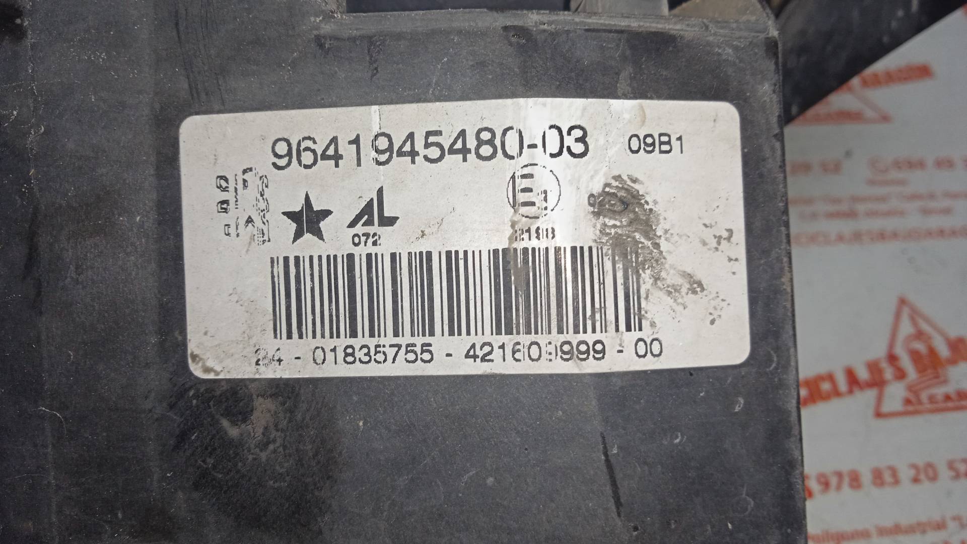 FARO ANTINIEBLA DERECHO PEUGEOT 407 