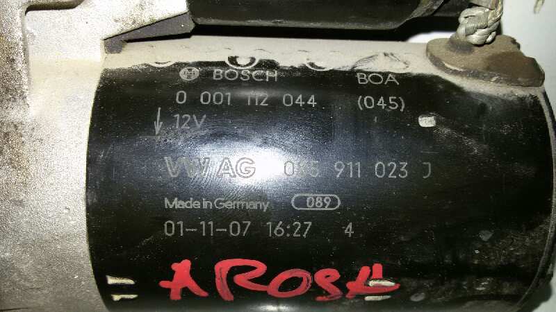 MOTOR ARRANQUE SEAT AROSA AUC