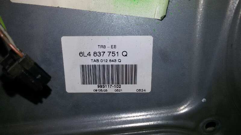 ELEVALUNAS DELANTERO IZQUIERDO SEAT IBIZA ASY