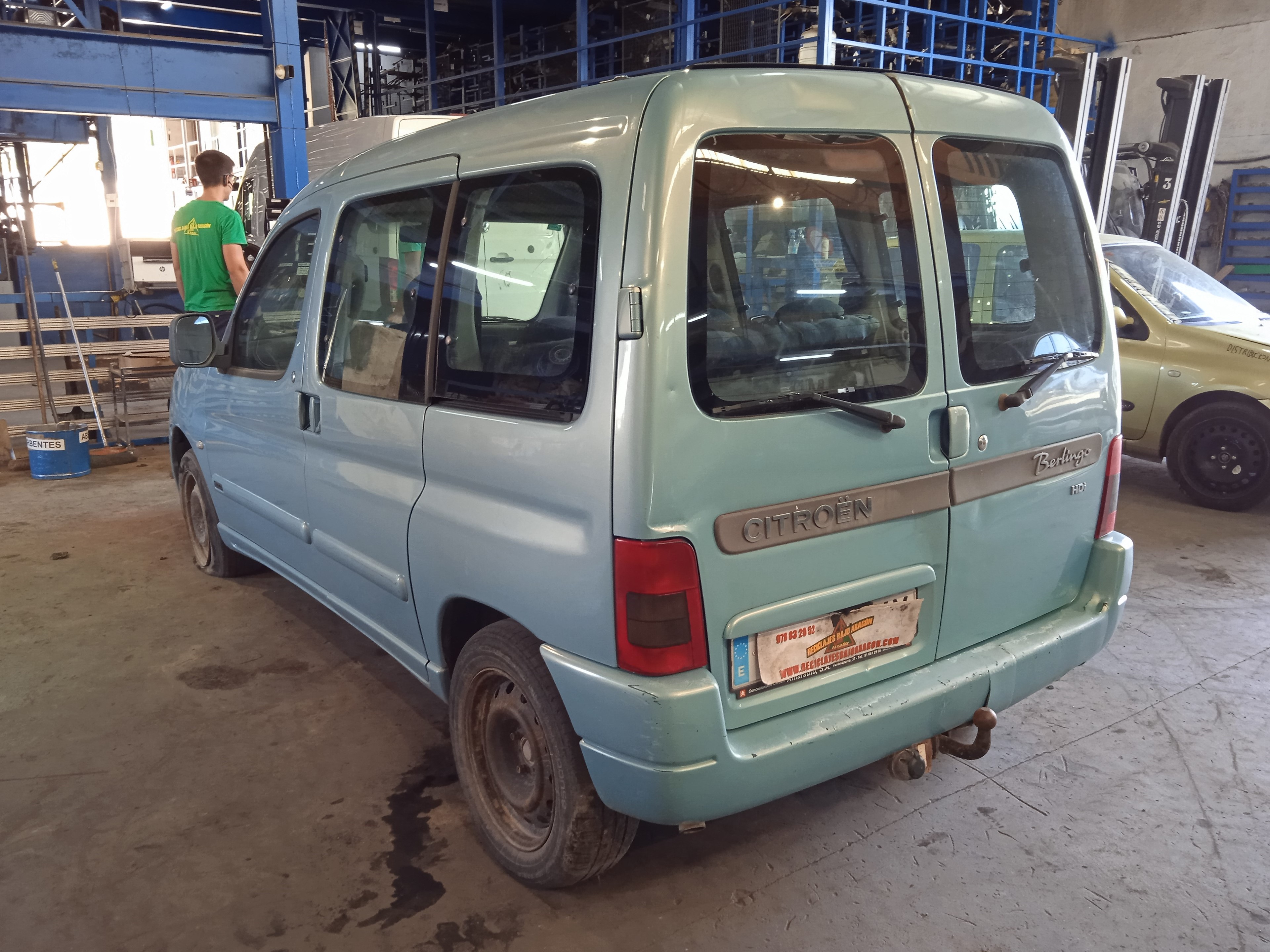 PARASOL IZQUIERDO CITROEN BERLINGO RHY