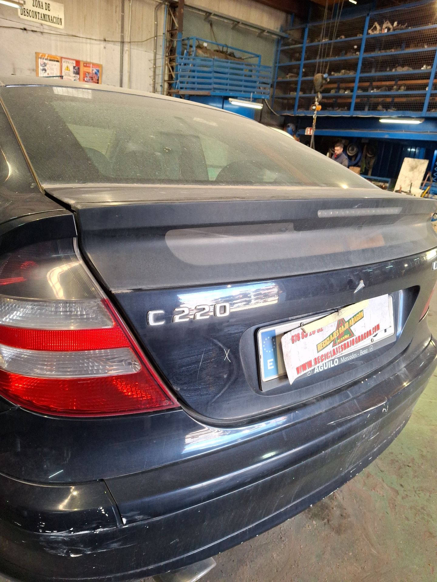 PORTON TRASERO MERCEDES-BENZ CLASE C 