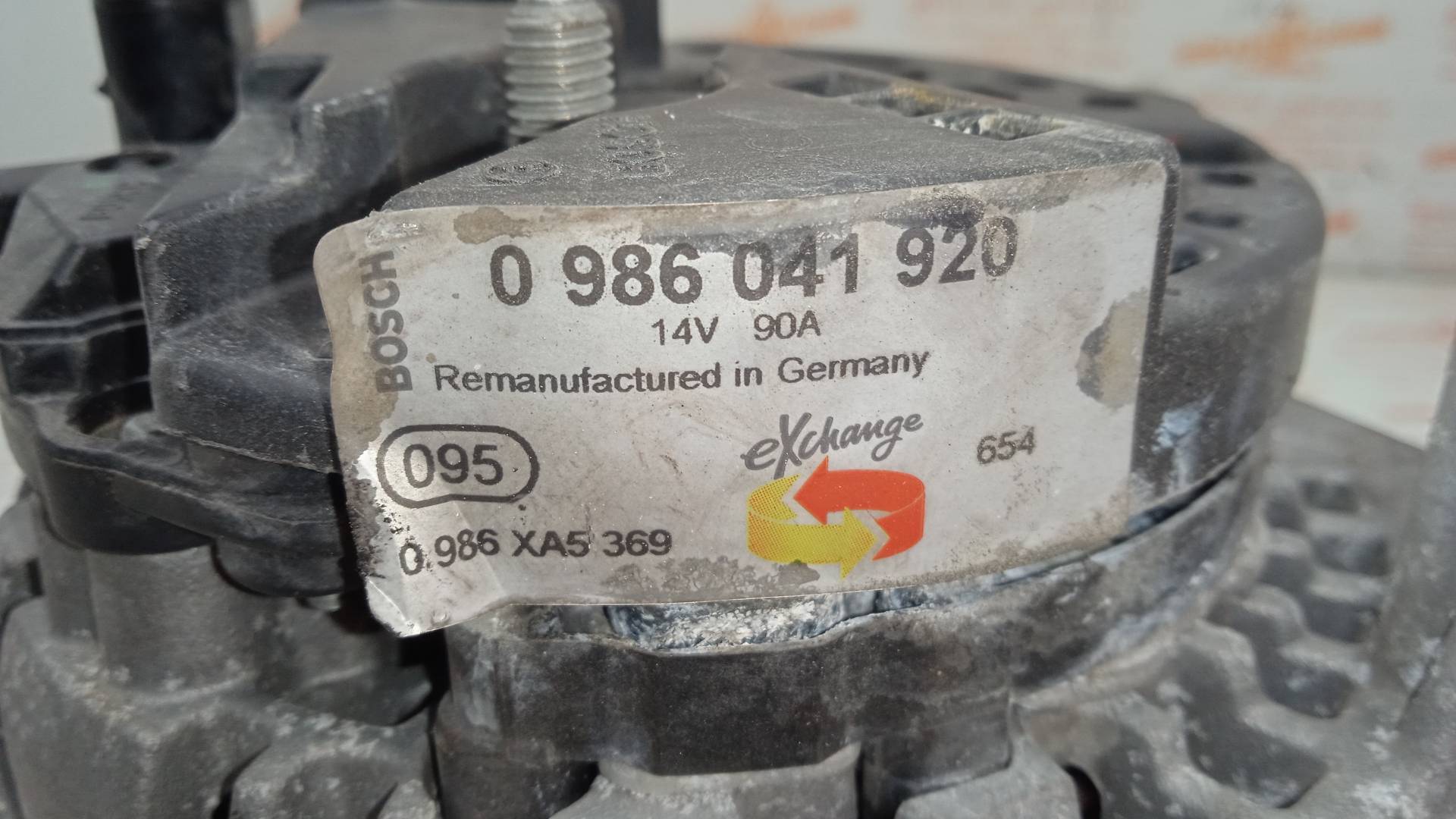 ALTERNADOR VOLKSWAGEN POLO BKY