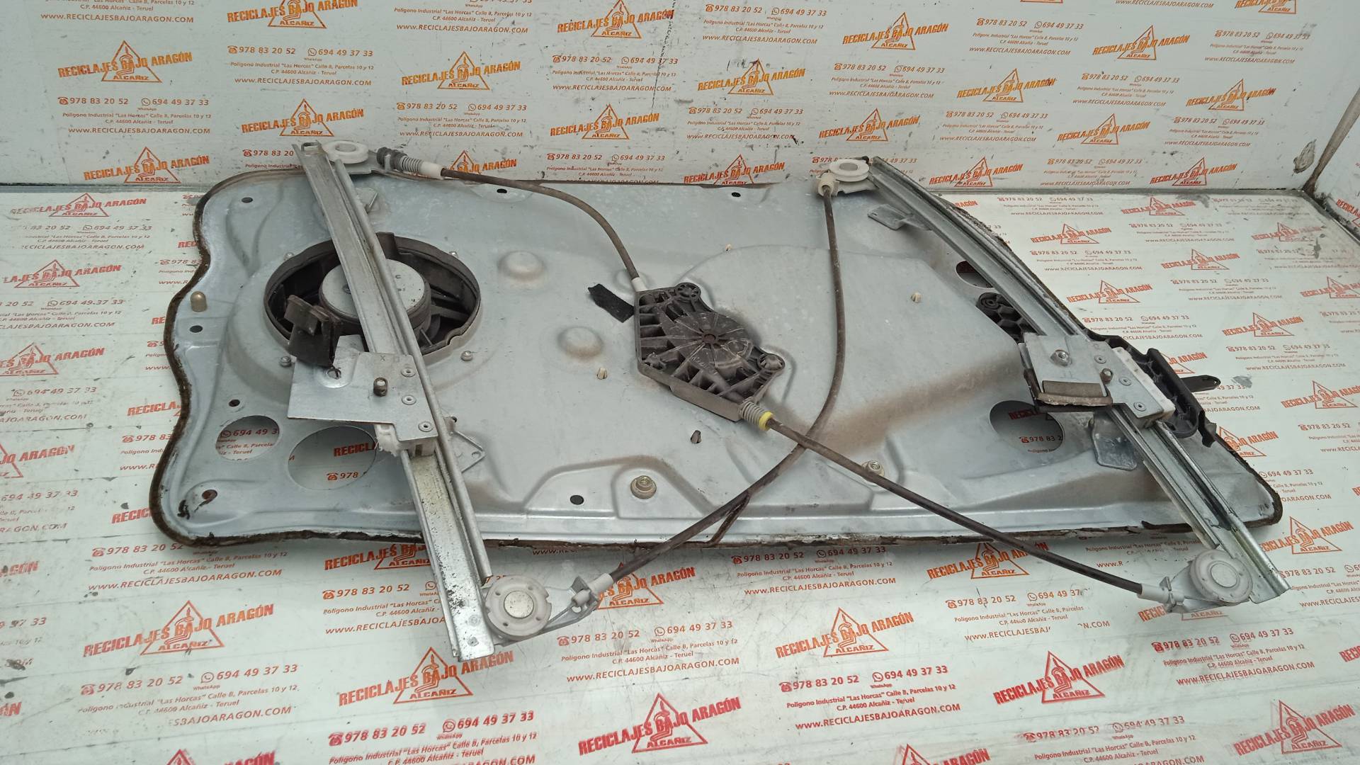 ELEVALUNAS DELANTERO DERECHO SKODA FABIA AZQ