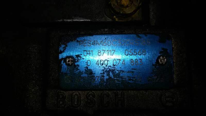 BOMBA INYECCION MERCEDES-BENZ CLASE E OM601D23LA