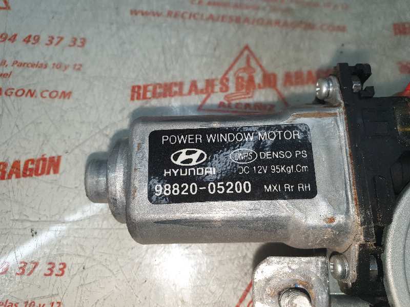 ELEVALUNAS TRASERO DERECHO HYUNDAI ATOS G4HG