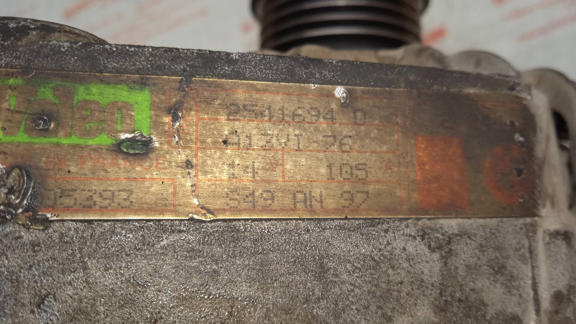 ALTERNADOR LAND ROVER RANGE 256TBMW