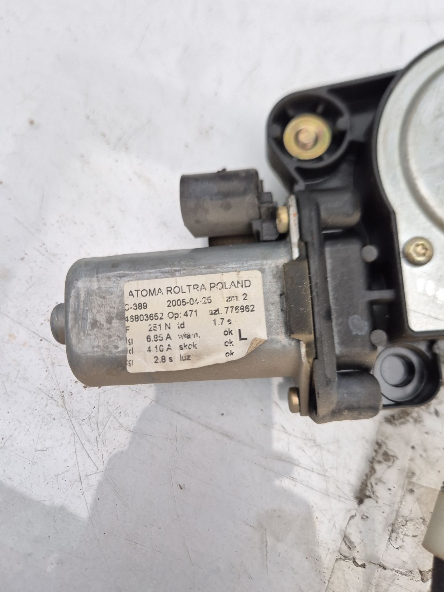 ELEVALUNAS DELANTERO IZQUIERDO FIAT PANDA 