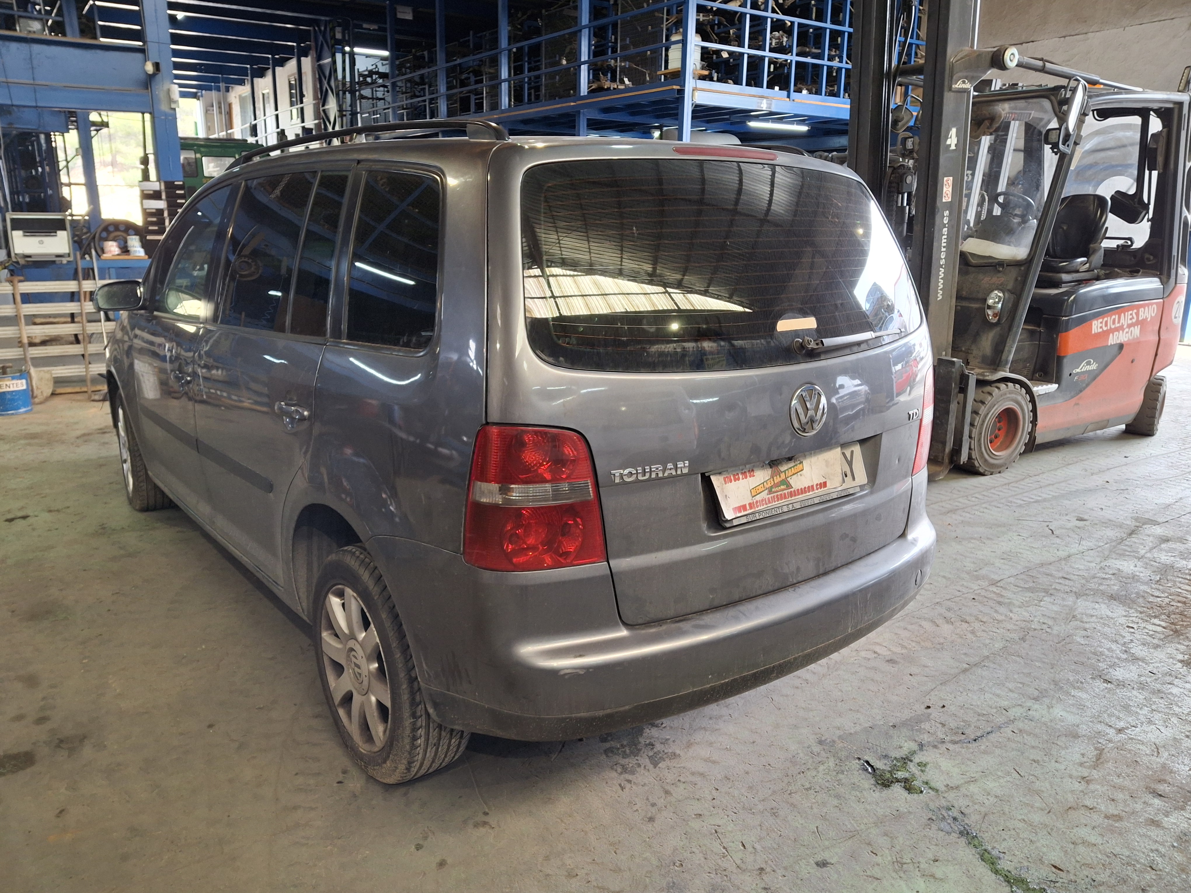  VOLKSWAGEN TOURAN (1T1, 1T2) 1.9 TDI