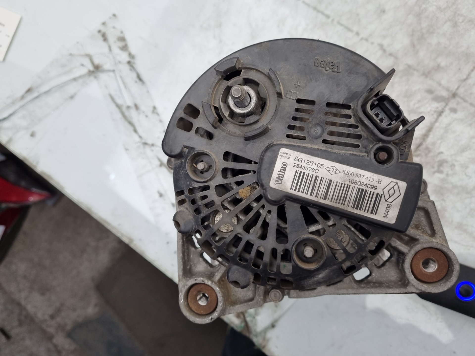 ALTERNADOR DACIA LOGAN K9K 8 7