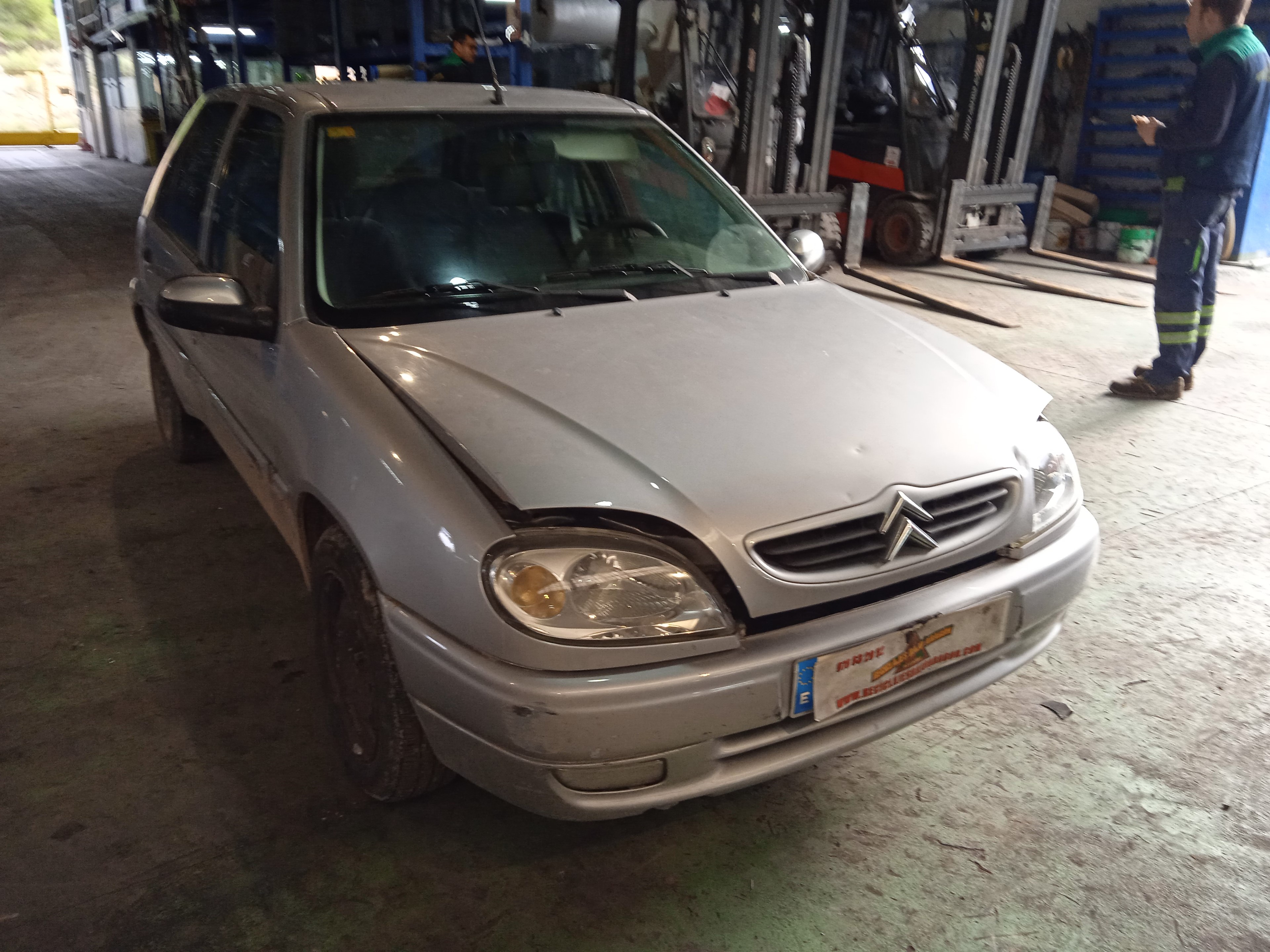 CINTURON SEGURIDAD TRAS. IZQ. CITROEN SAXO VJX