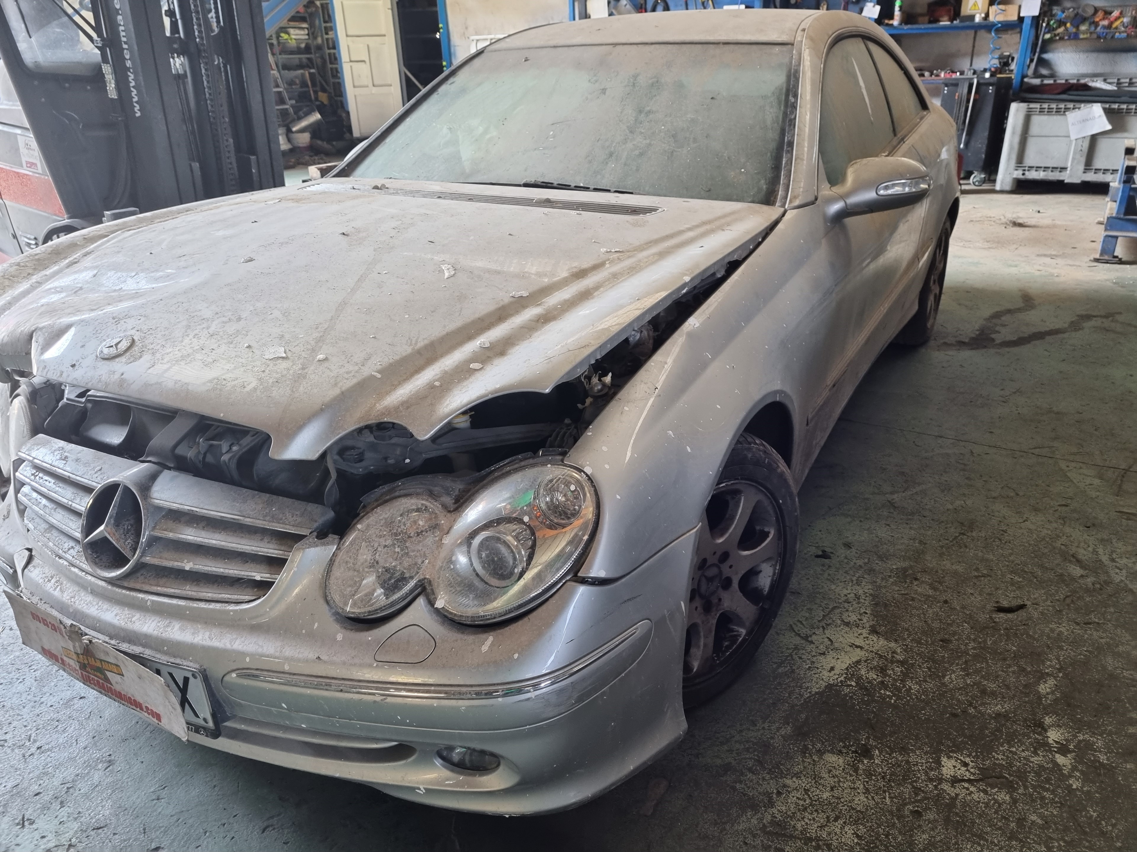 WARNING MERCEDES-BENZ CLK M271940