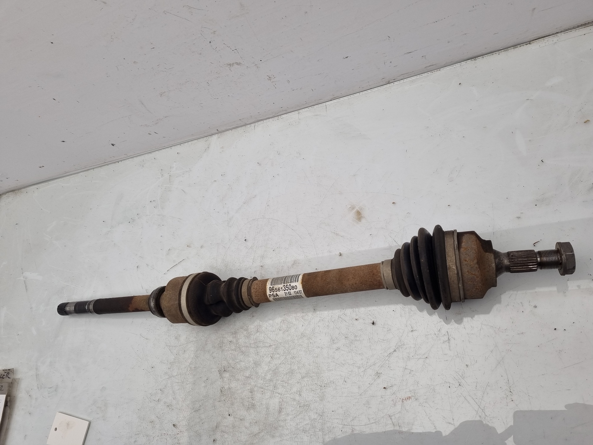 TRANSMISION DELANTERA DERECHA PEUGEOT 207/207+ 9HX