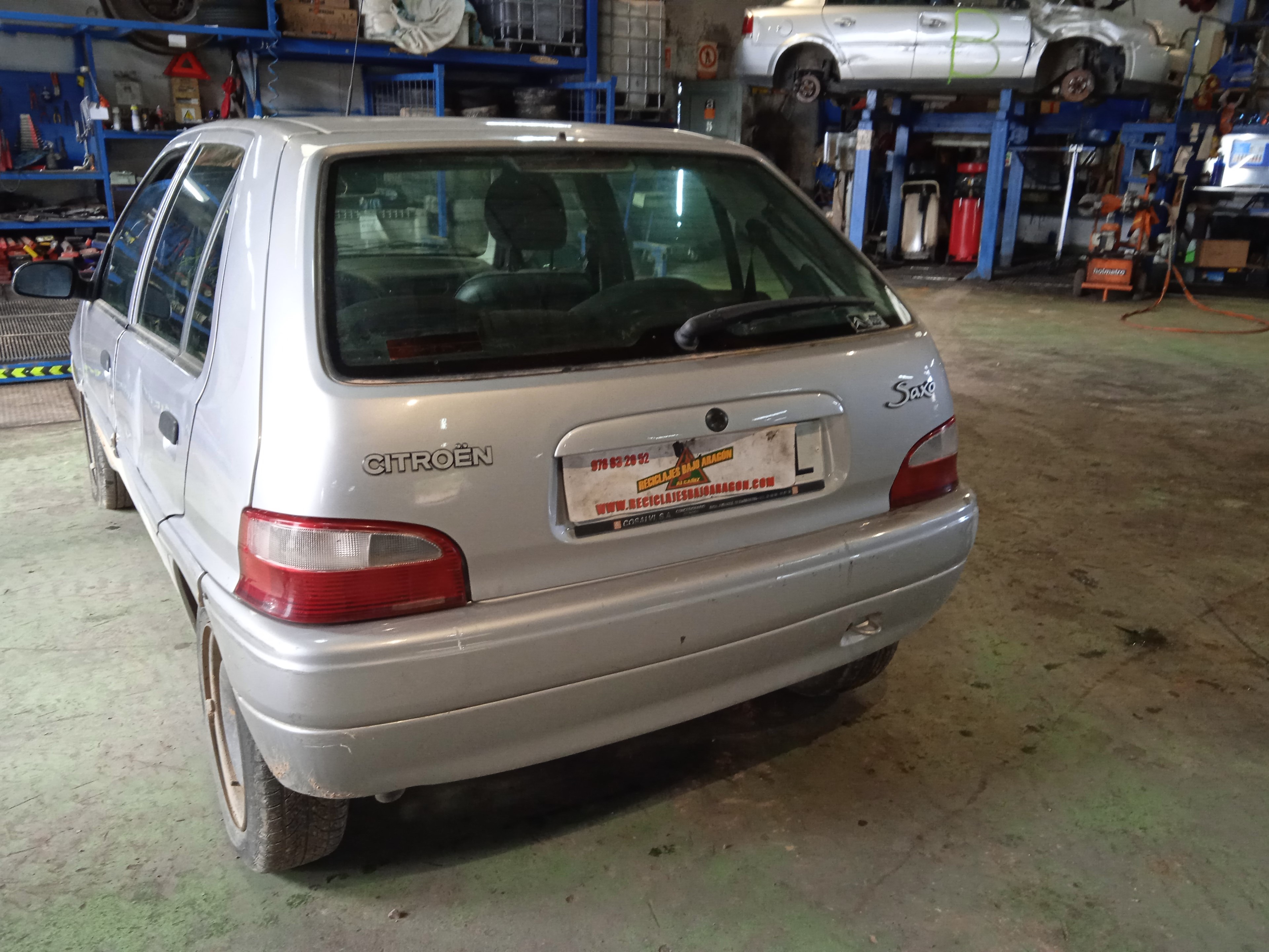 CINTURON SEGURIDAD TRAS. IZQ. CITROEN SAXO VJX