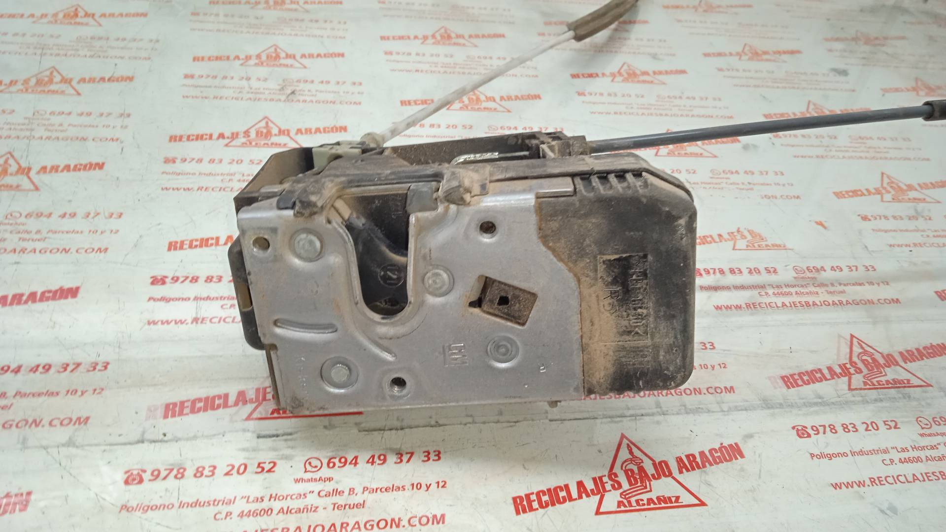 CERRADURA PUERTA DELANTERA DERECHA OPEL ZAFIRA Y20DTH