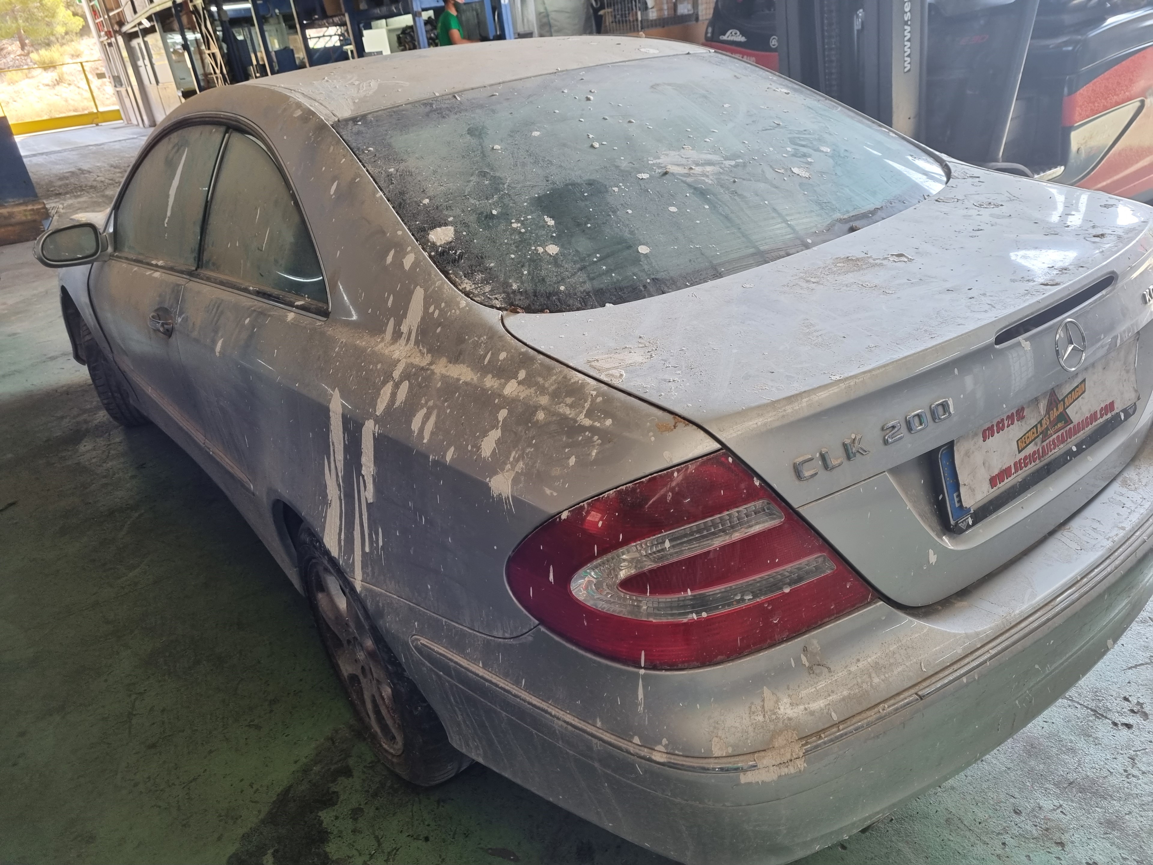 WARNING MERCEDES-BENZ CLK M271940