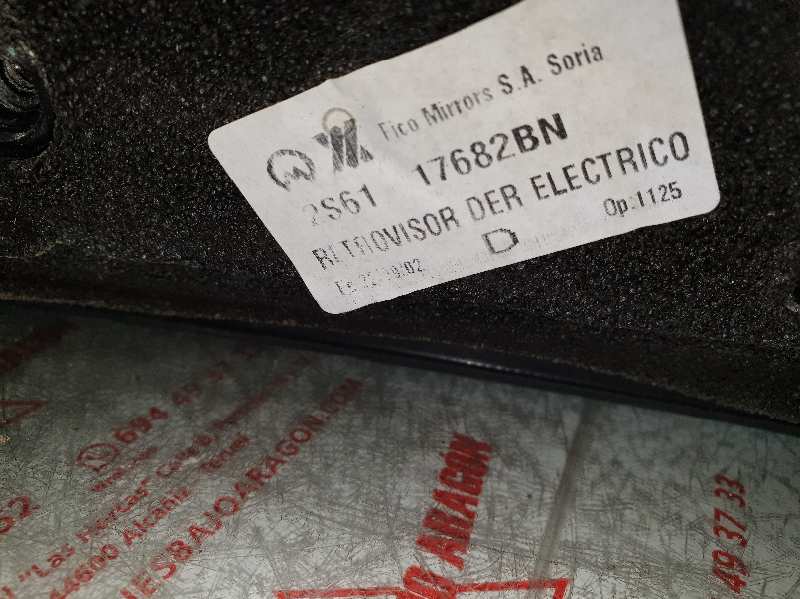 RETROVISOR DERECHO FORD FIESTA FXJB