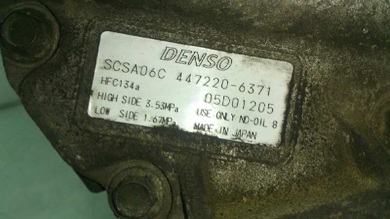 COMPRESOR AIRE ACONDICIONADO TOYOTA COROLLA 1ZZFE