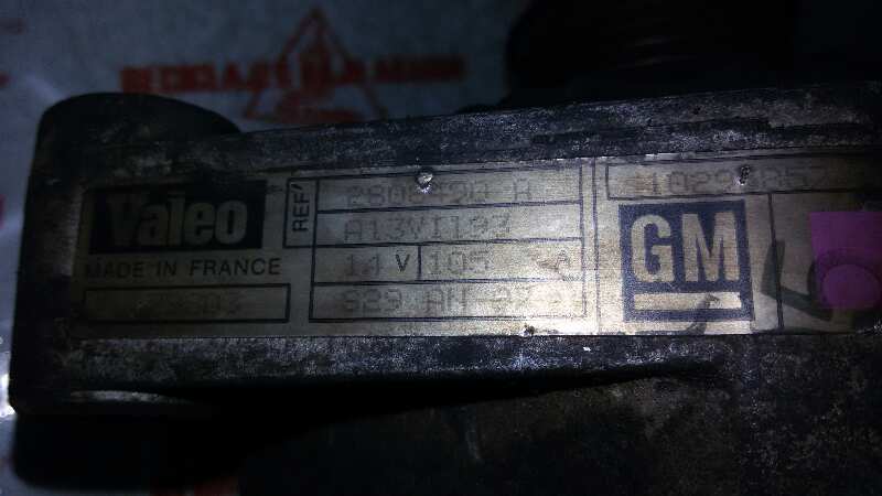 ALTERNADOR OPEL SINTRA 