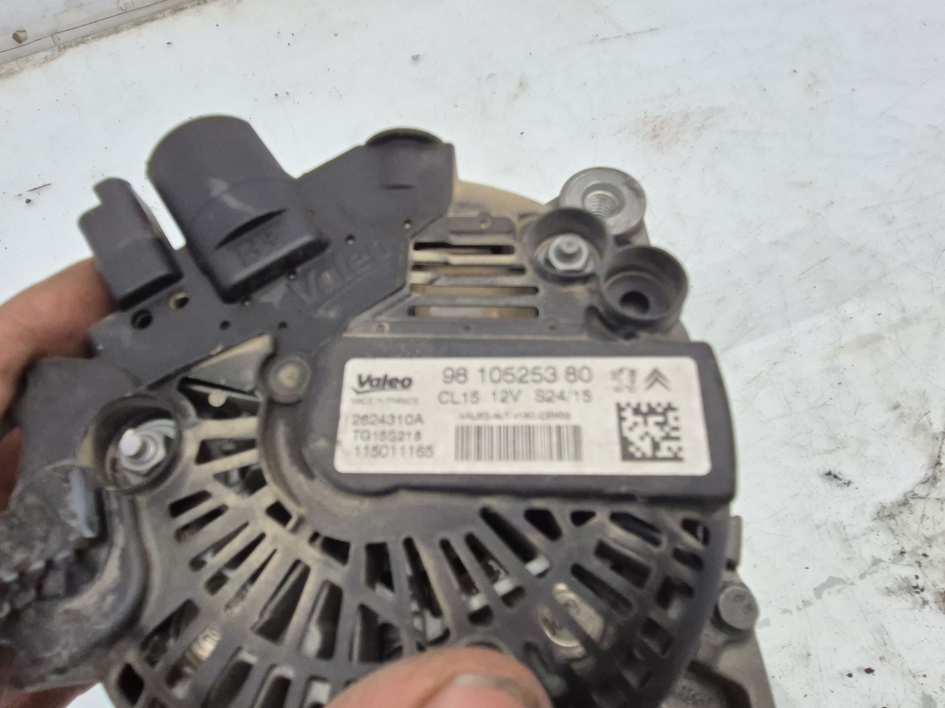 ALTERNADOR PEUGEOT 2008 