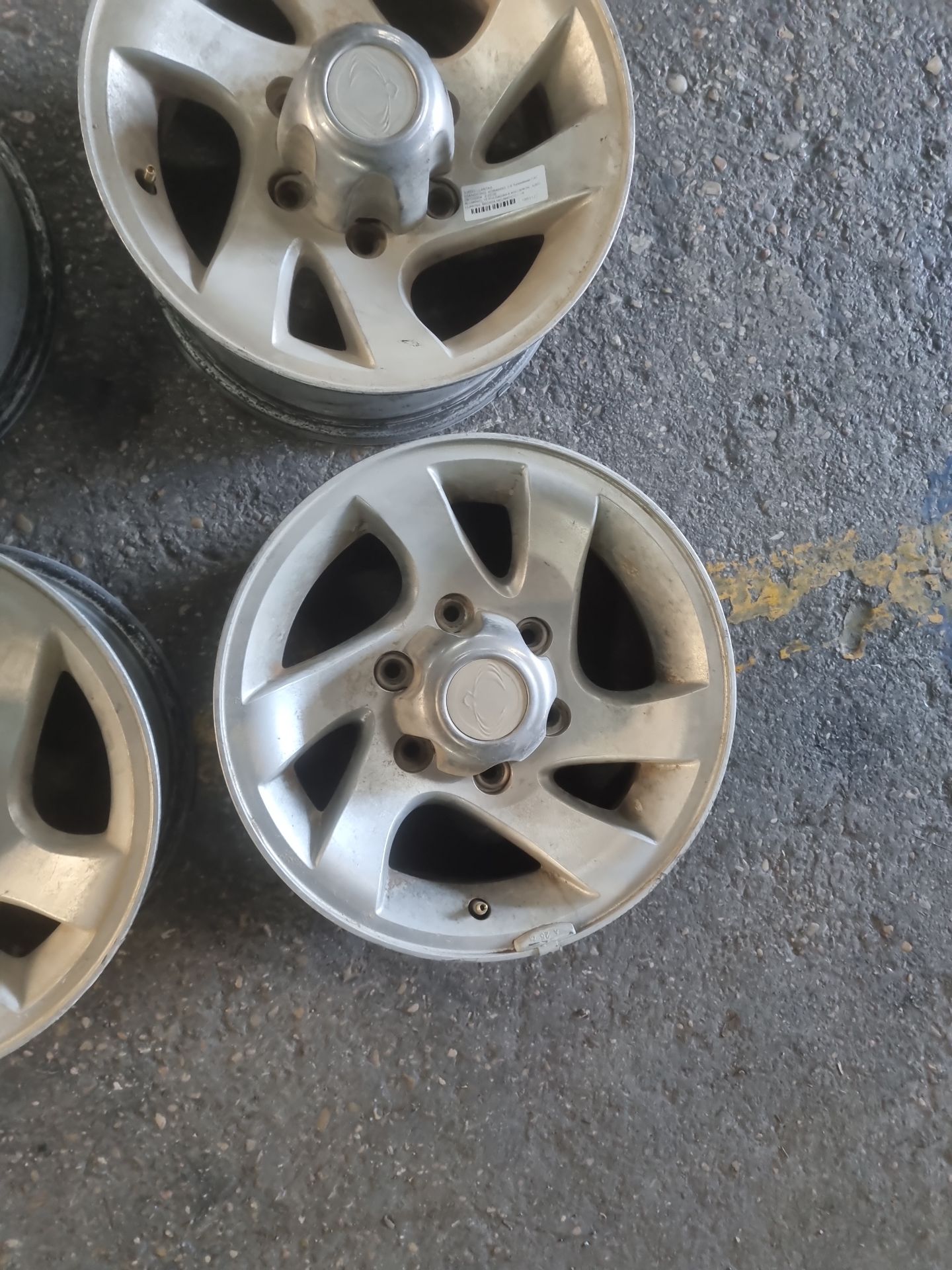 JUEGO LLANTAS SSANGYONG KORANDO 