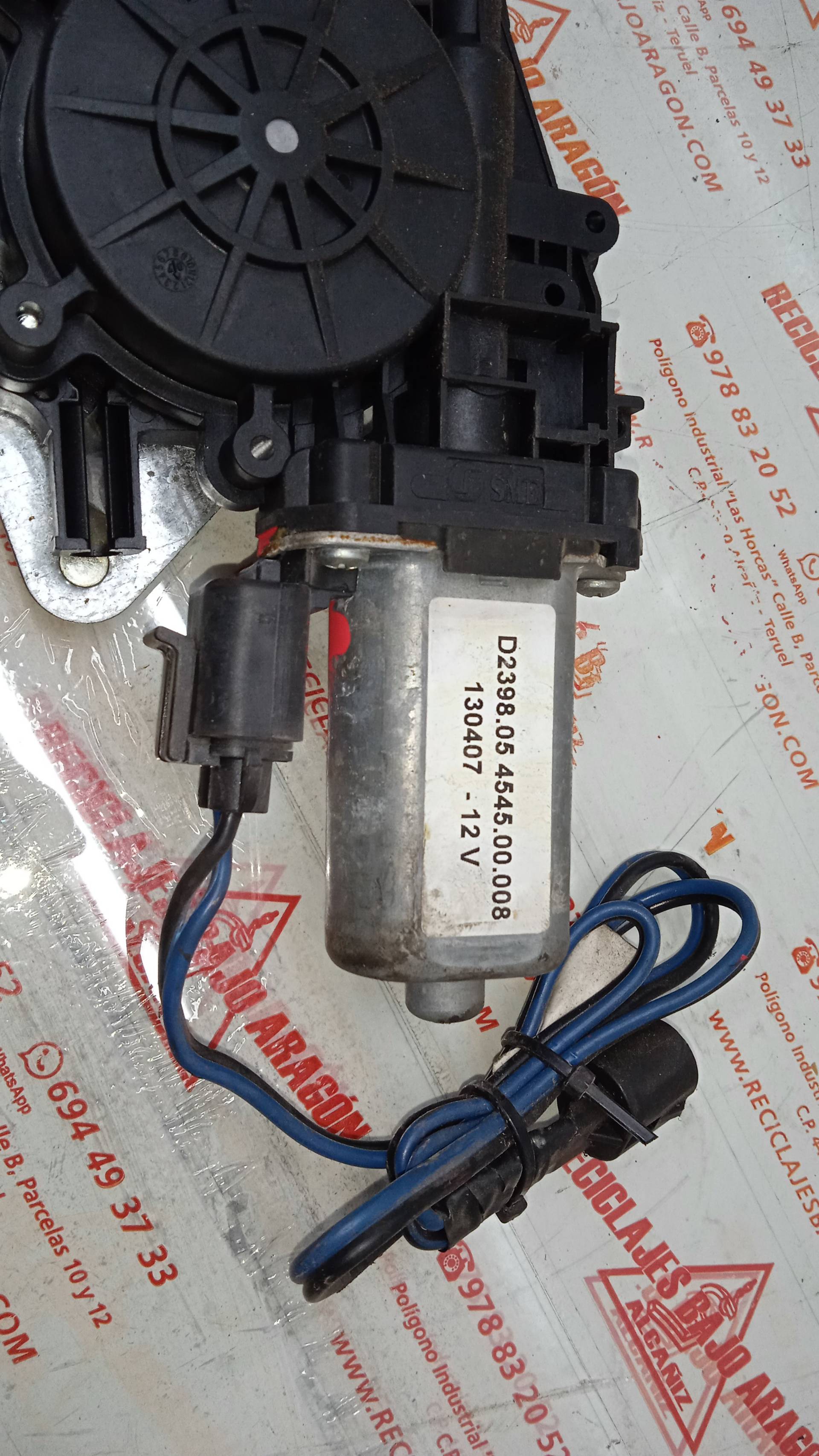 ELEVALUNAS DELANTERO DERECHO RENAULT MEGANE K4M A7