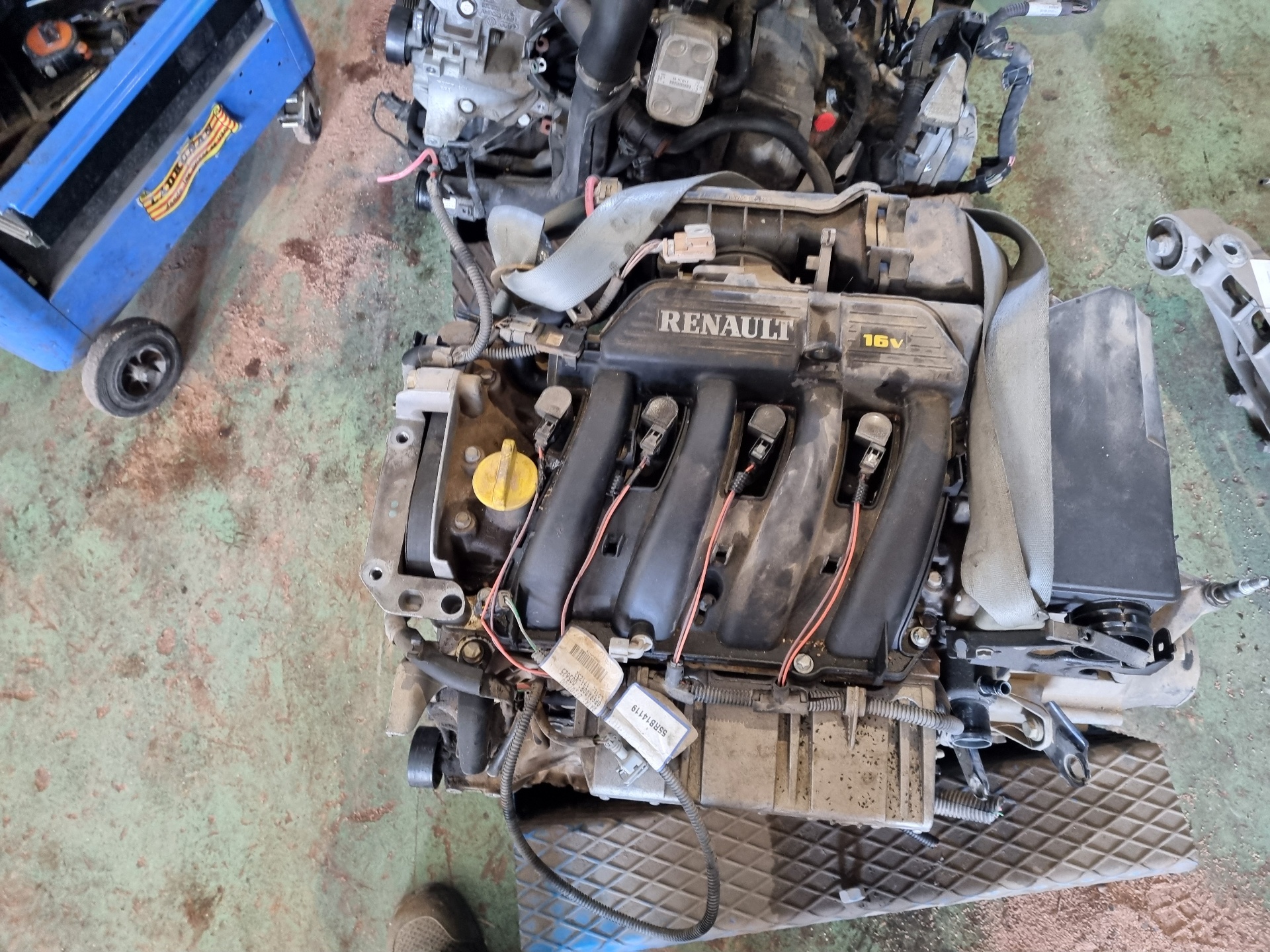 MOTOR COMPLETO RENAULT MEGANE K4J C7