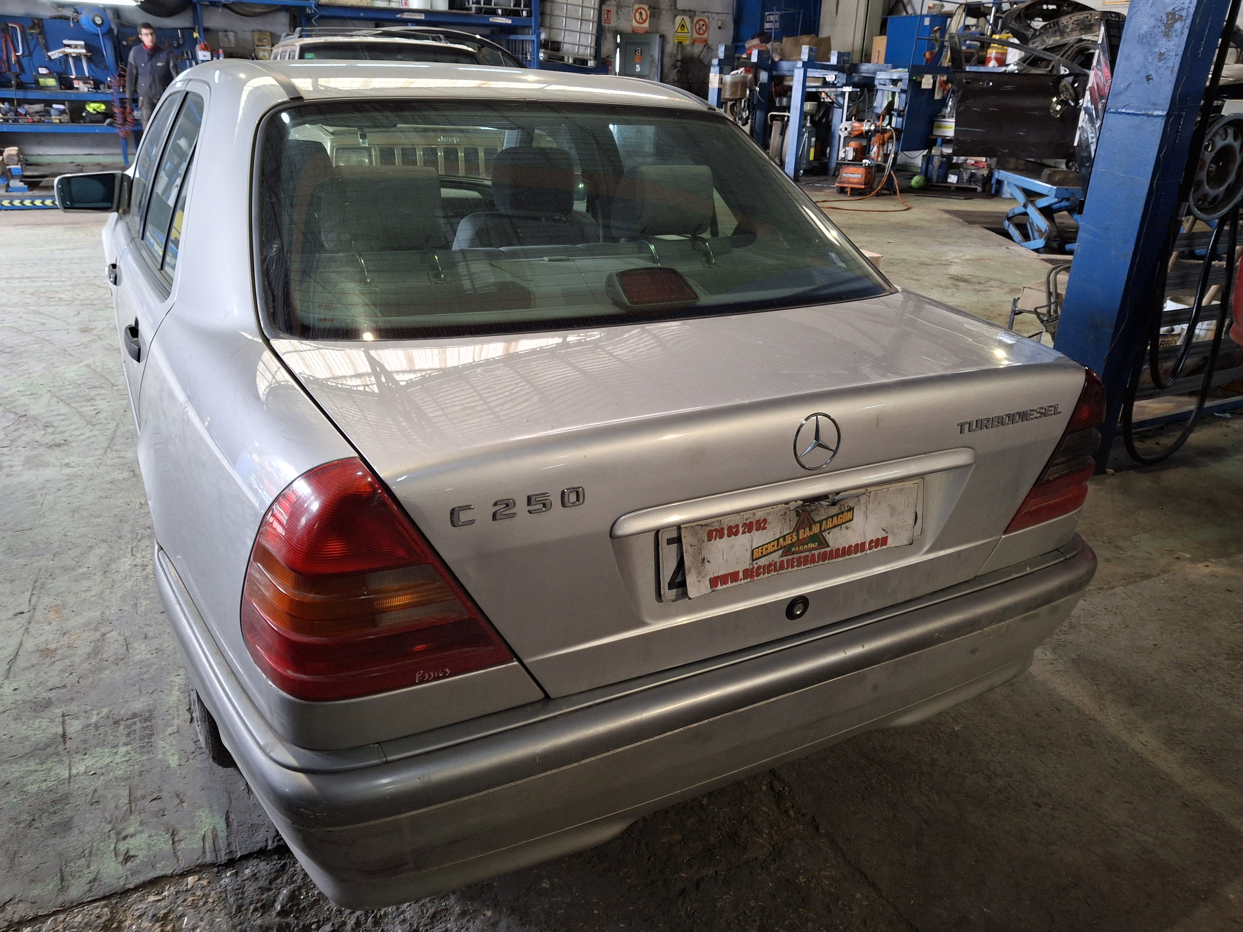 WARNING MERCEDES-BENZ CLASE C 