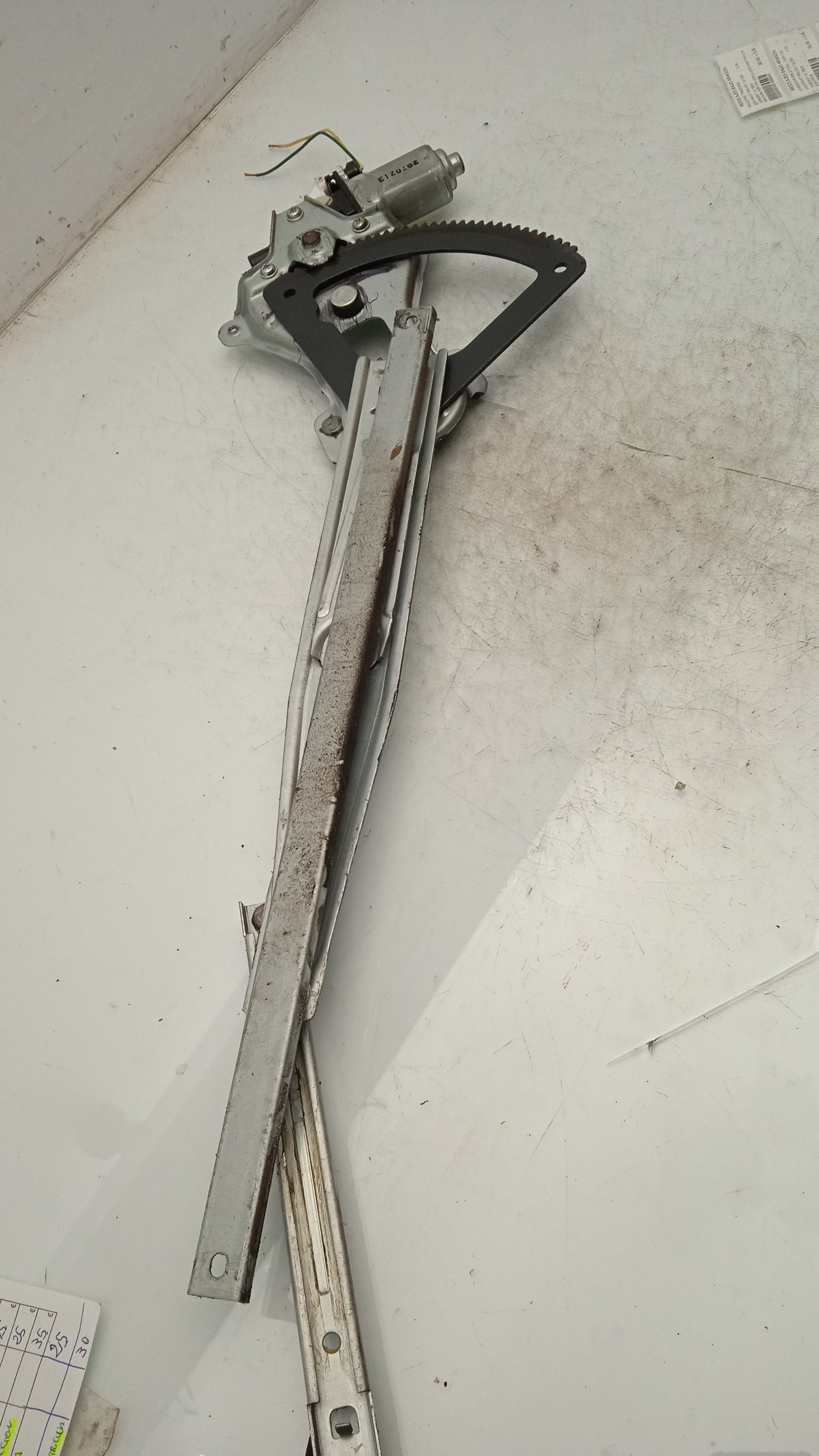 ELEVALUNAS DELANTERO IZQUIERDO CHEVROLET AVEO B12S1