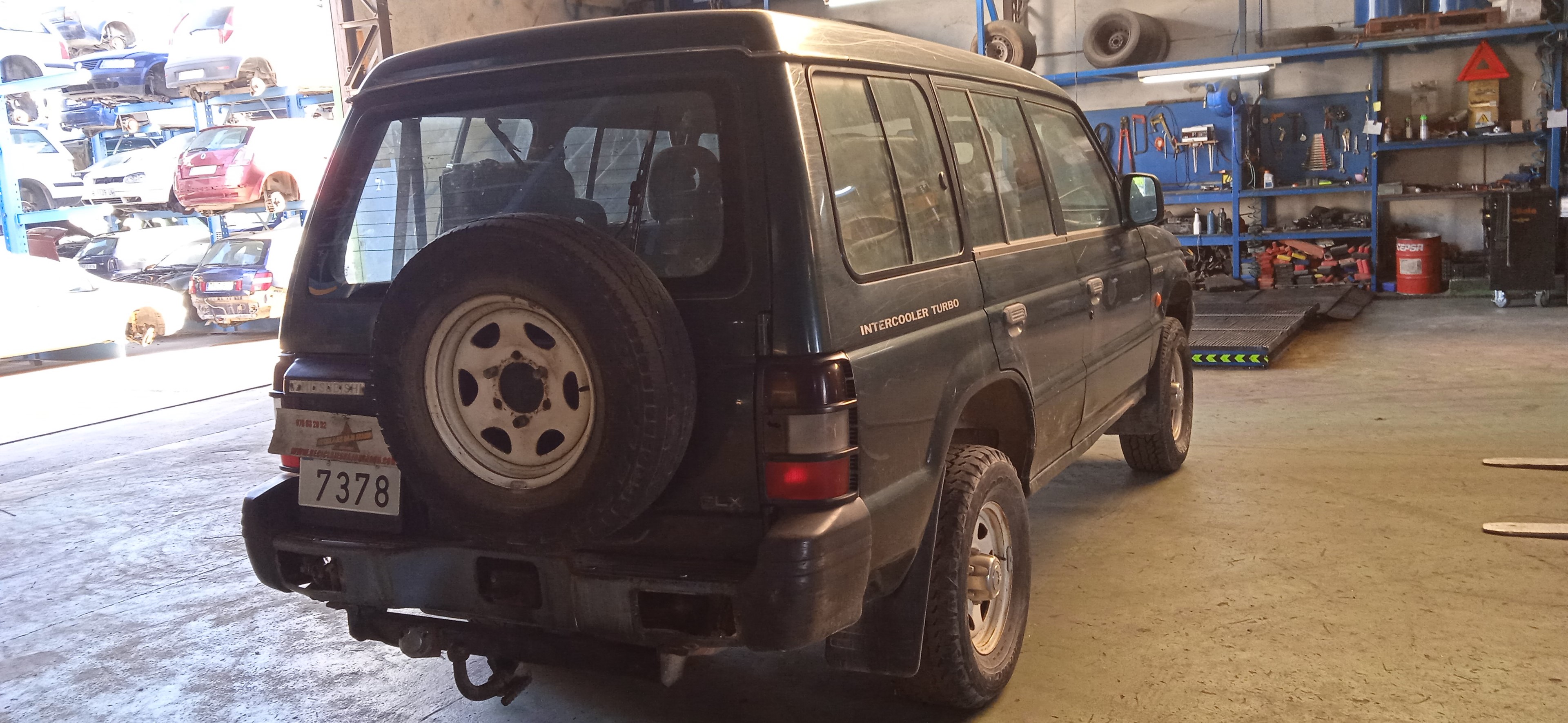 FARO IZQUIERDO MITSUBISHI MONTERO 4D56