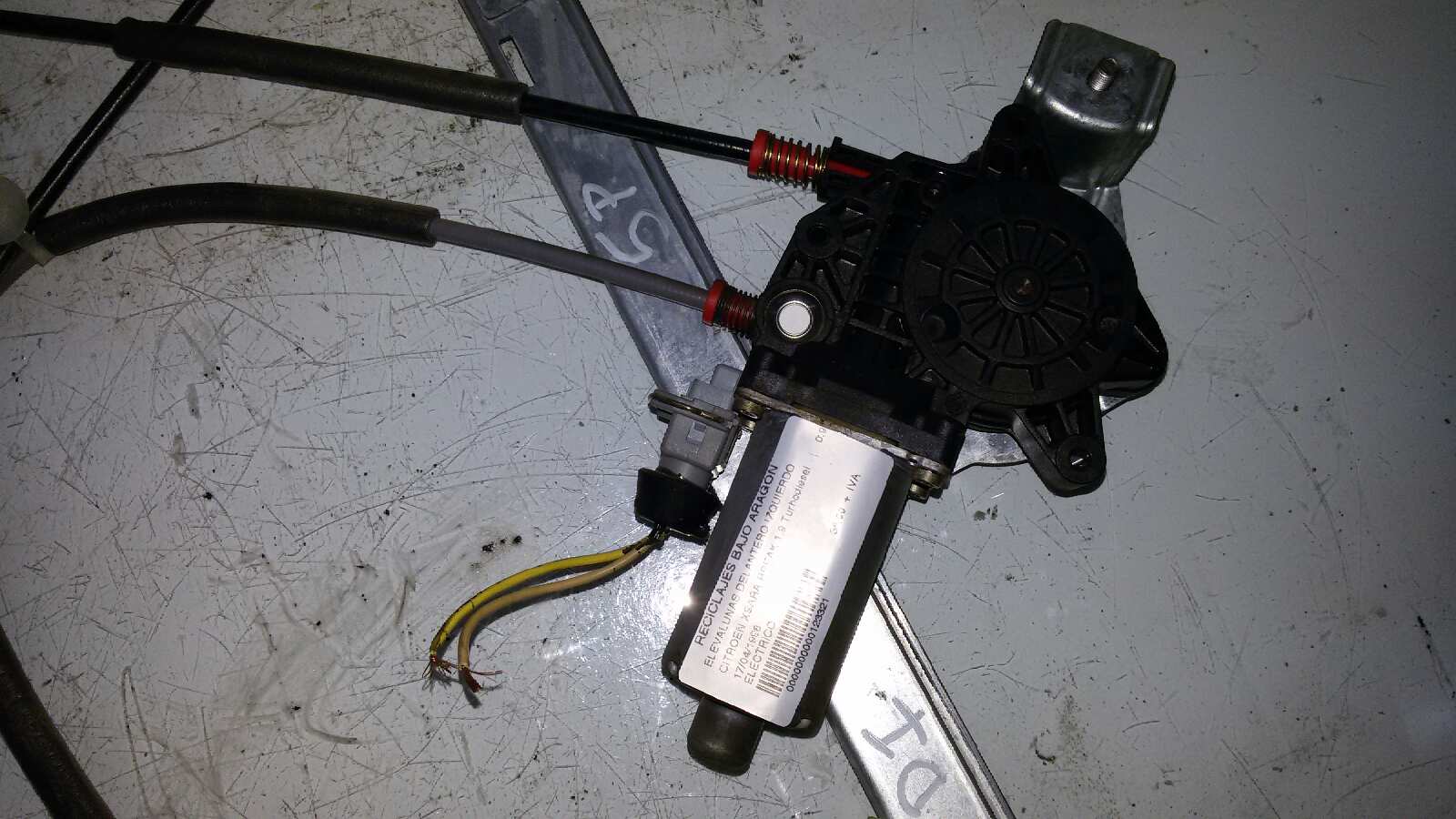 ELEVALUNAS DELANTERO IZQUIERDO CITROEN XSARA DHY (XUD9TE/Y)