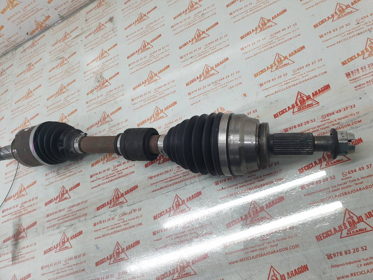 TRANSMISION DELANTERA IZQUIERDA RENAULT GRAND 